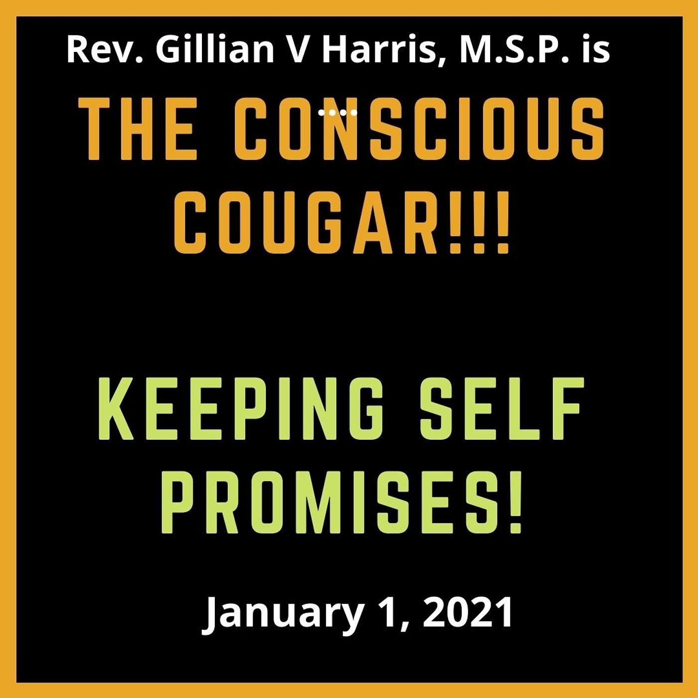 The Conscious Cougar