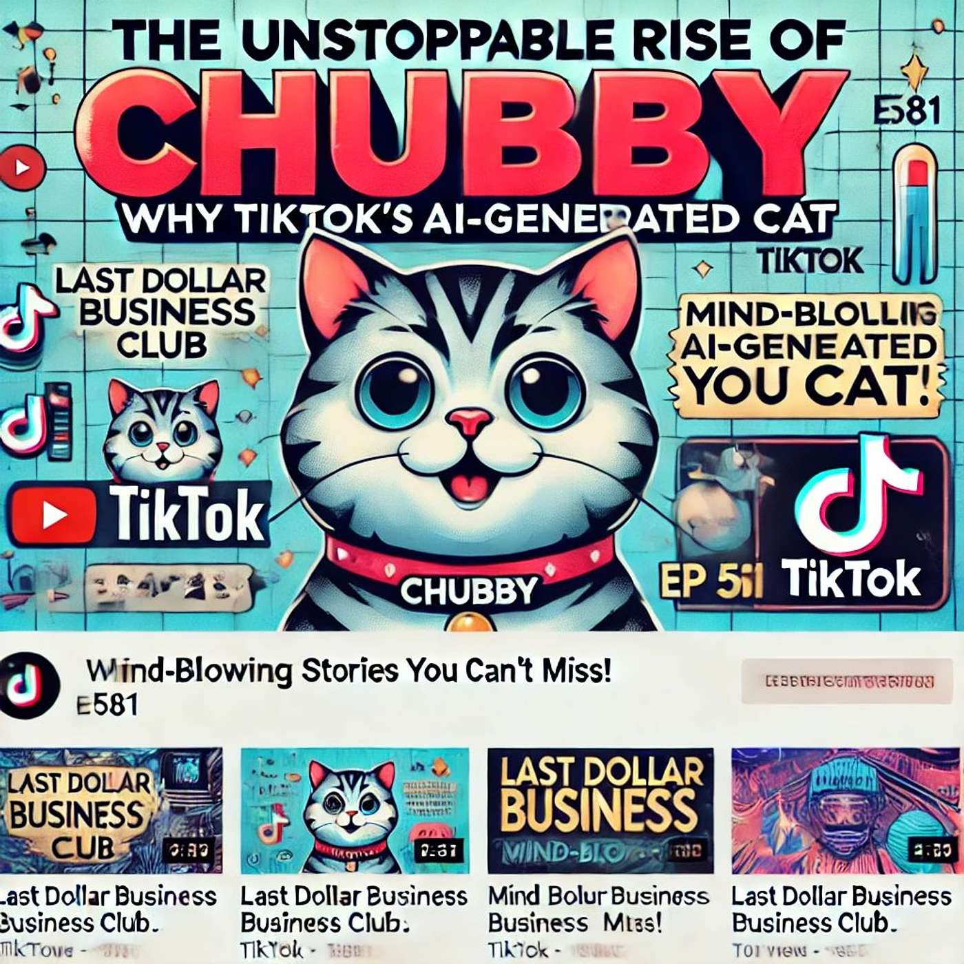 The unstoppable rise of Chubby: Why TikTok's AI-generated cat  |The Last Dollar Business Club Ep 581