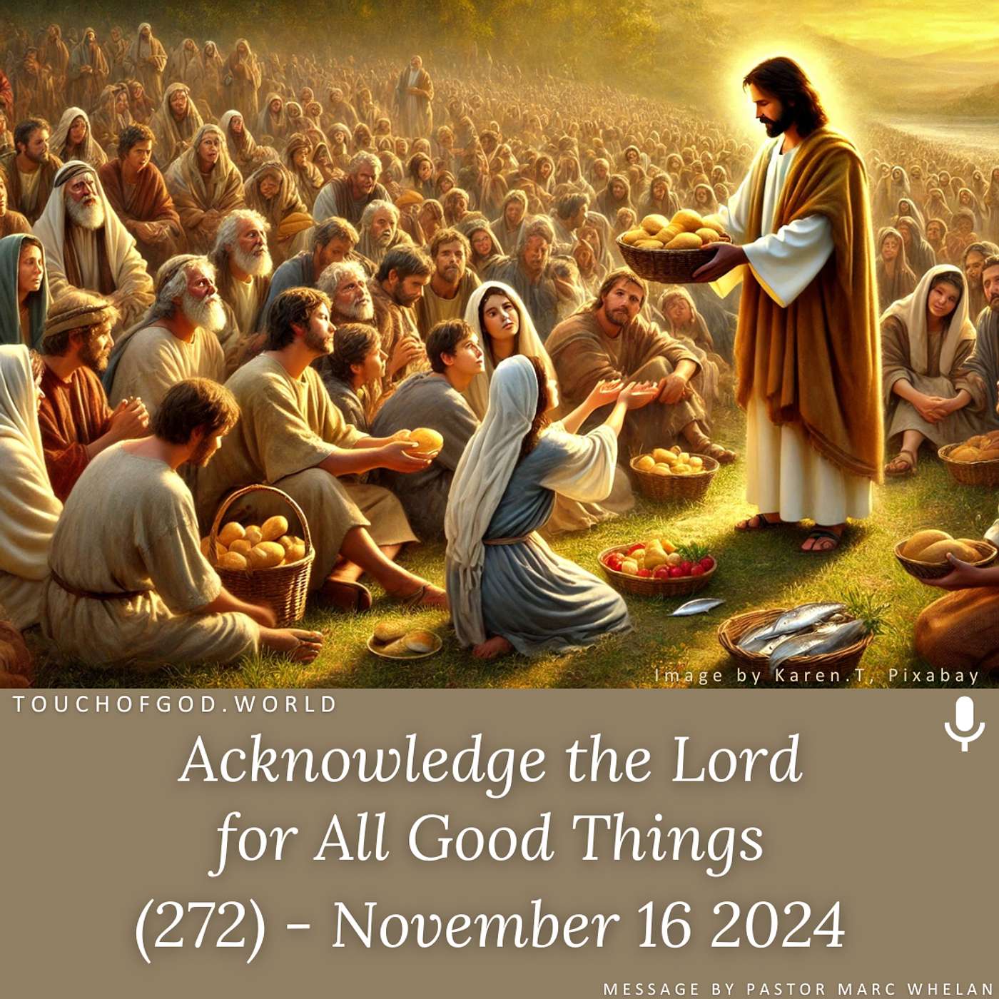 Acknowledge the Lord for All Good Things (272) - November 16 2024 episode artwork