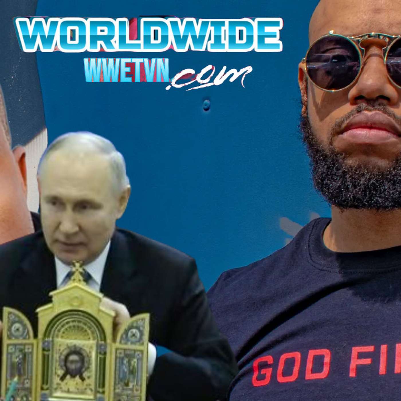 Antoine Stewart Talks Putin Revealing Russian Icons, Christian Rapper  Kanye, & Music