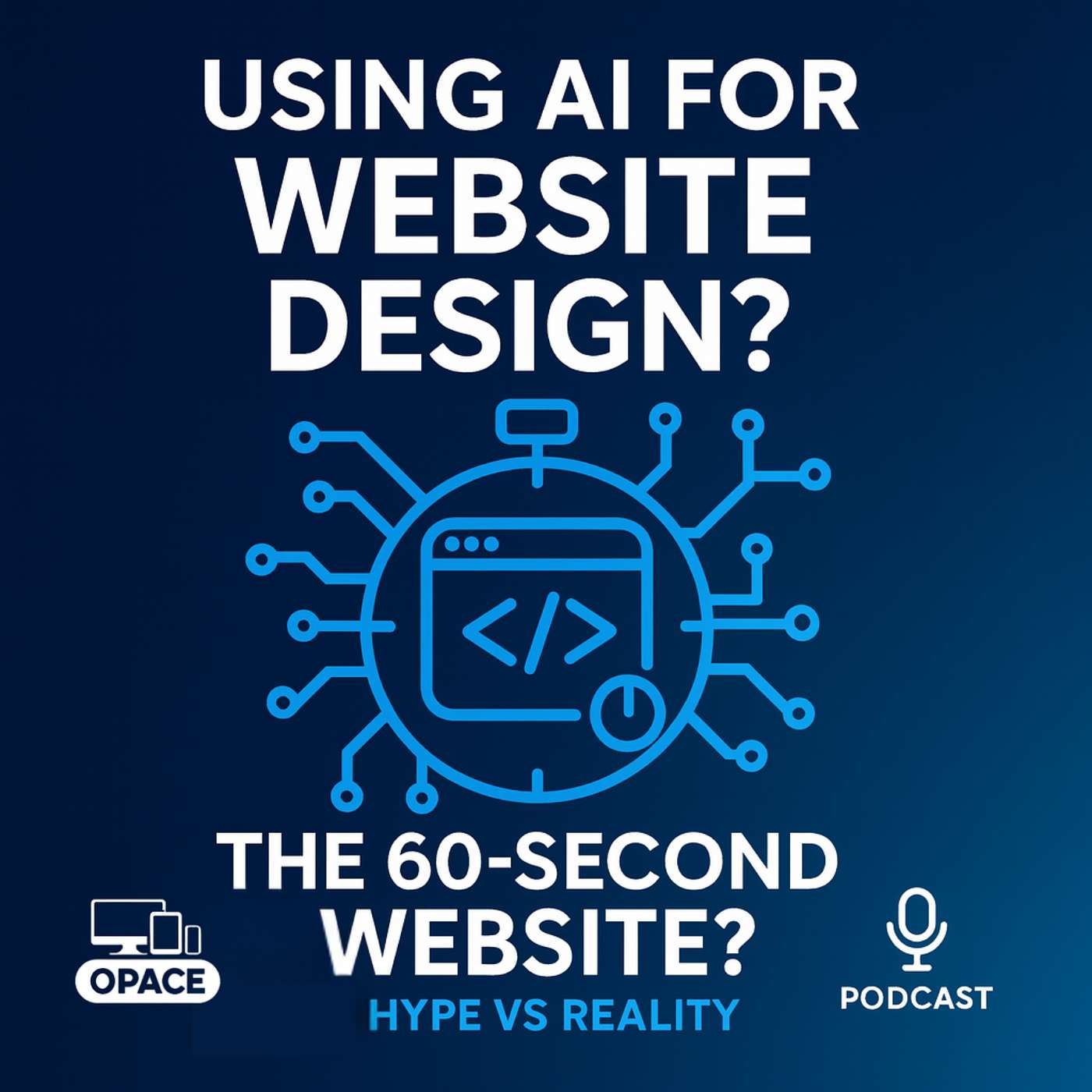 Using AI for Website Design: The Truth Behind the “60-Second Website” Using AI for Website Design: The Truth Behind the “60-Second Website”