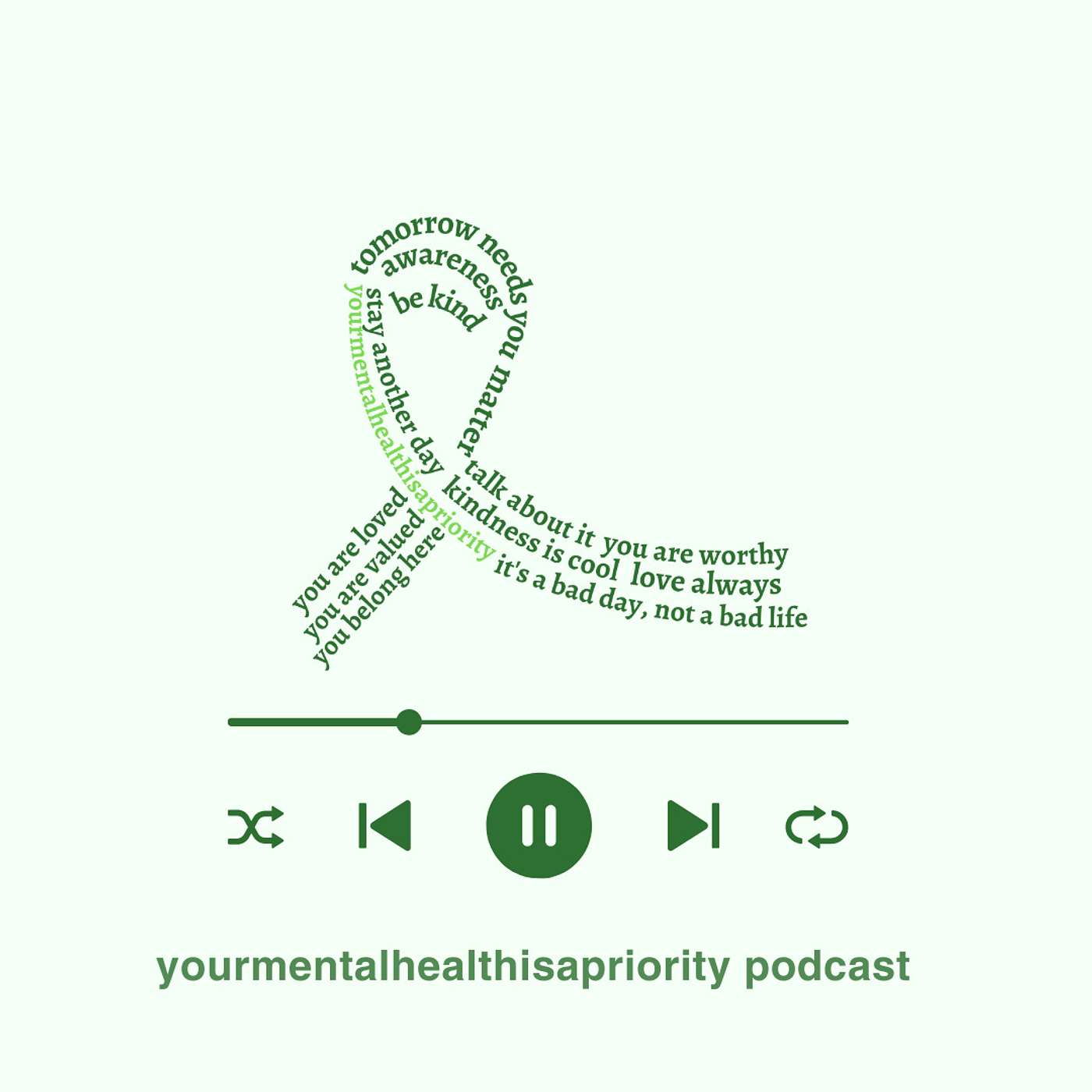 yourmentalhealthisapriority podcast podcast artwork