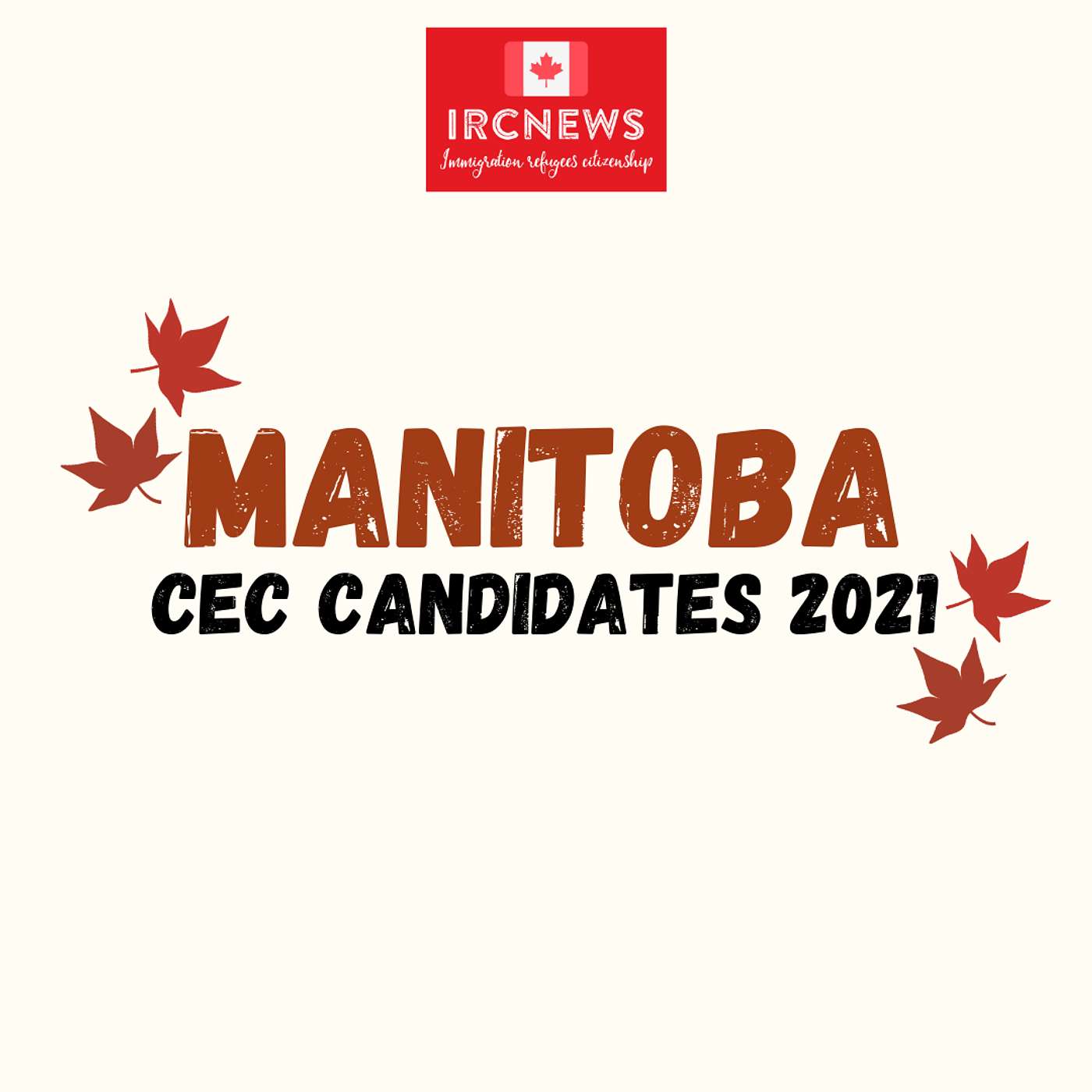 Canada Immigration Total CEC Express Entry Candidate selection for the province of Manitoba in 2021 episode artwork