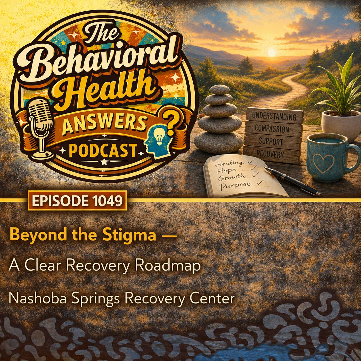 Episode 1049: Beyond the Stigma - A Clear Recovery Roadmap | Nashoba Springs Recovery Center episode artwork
