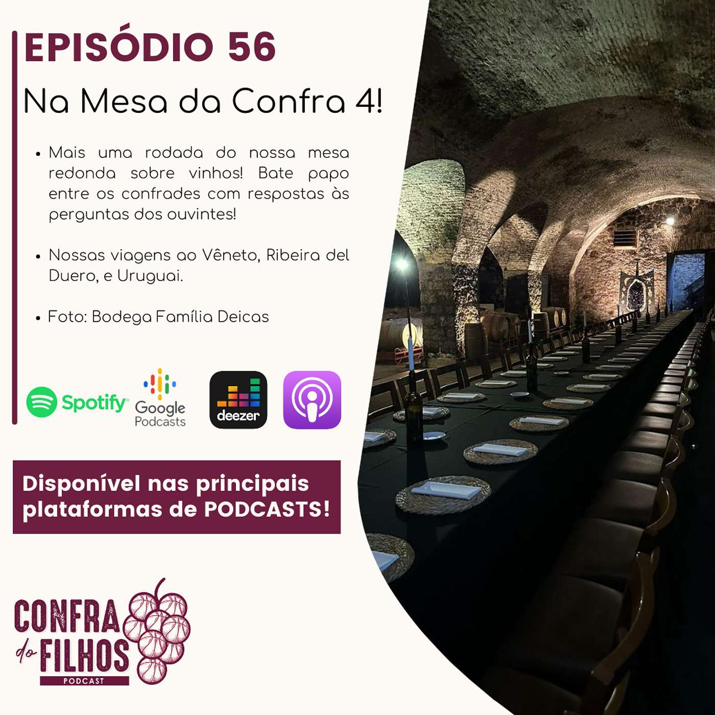 Ep.56 - Na Mesa da Confra 4!