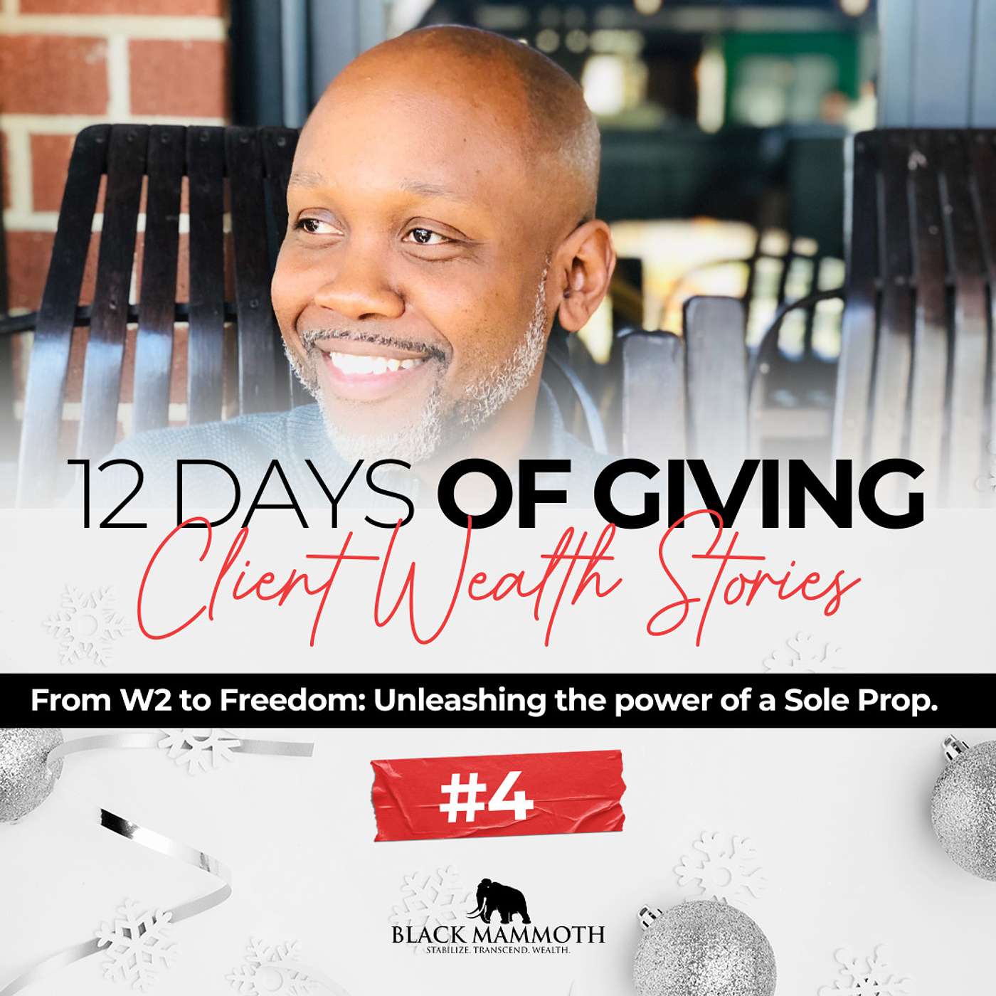 12 Days of Giving: Day #4 - From W-2 to Freedom: Unleashing the Power of a Sole Proprietorship