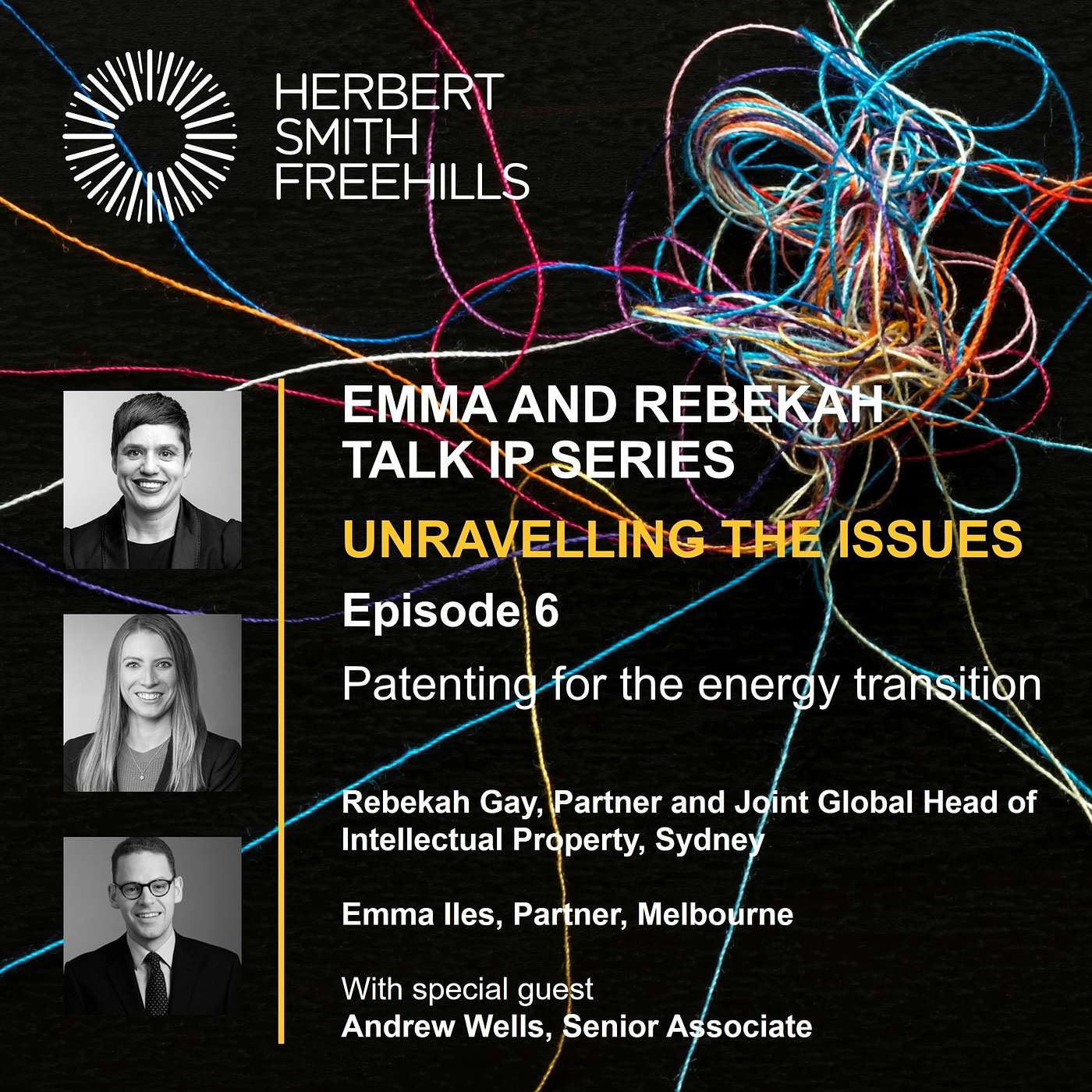 Emma And Rebekah Talk IP EP6: Patenting for the energy transition episode artwork