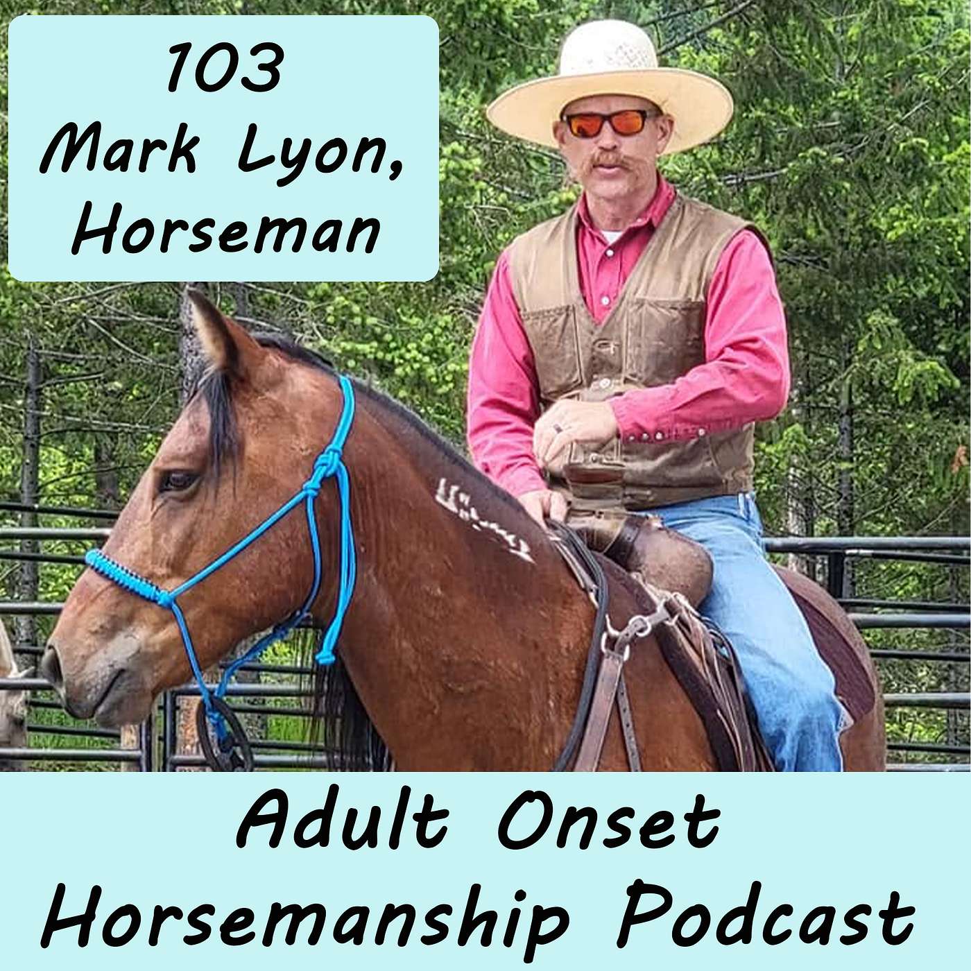103 Mark Lyon, Horseman