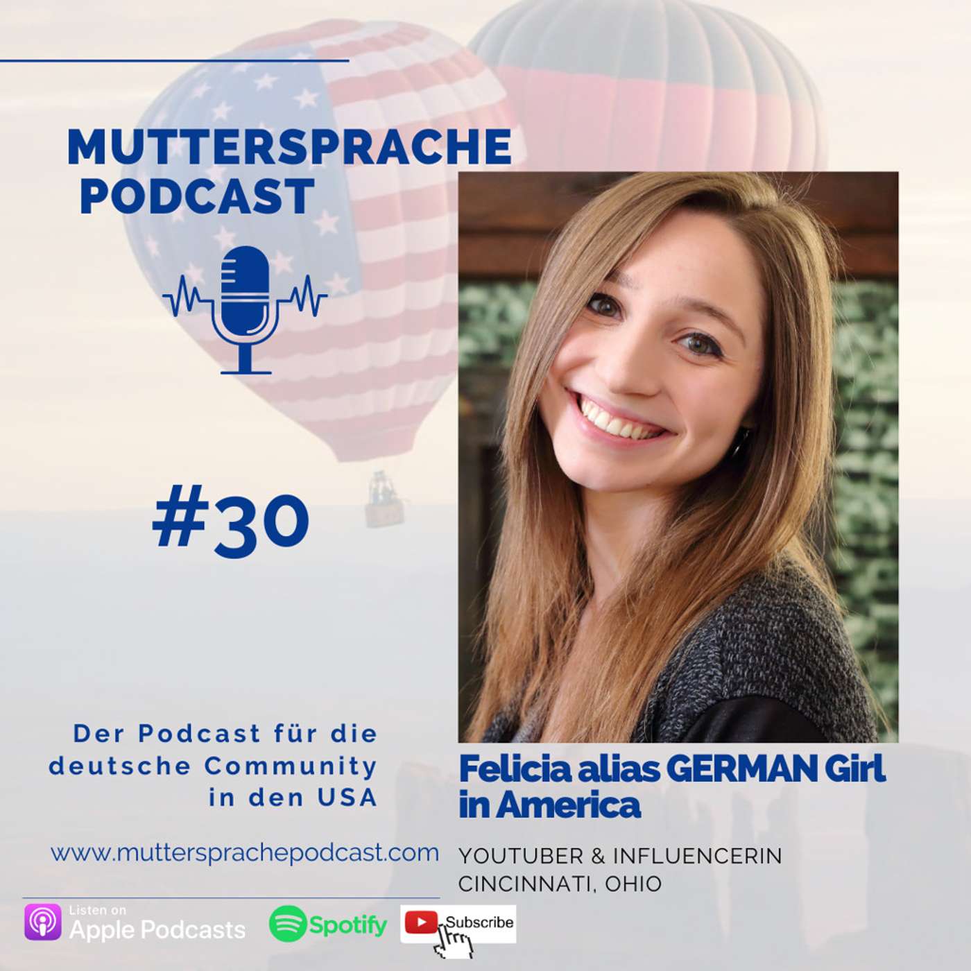 Felicia (Feli) alias German Girl in America - YouTouber & Influencerin - INTERVIEW