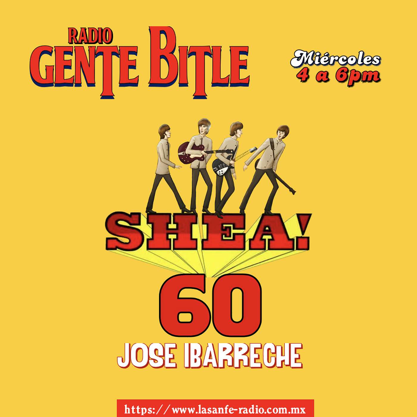 Programa Gente Bitle 13 Agosto 2025. 60 años del histórico concierto en el Shea Stadium. Escúchalo en experiencia inmersiva y mucho mucho más.