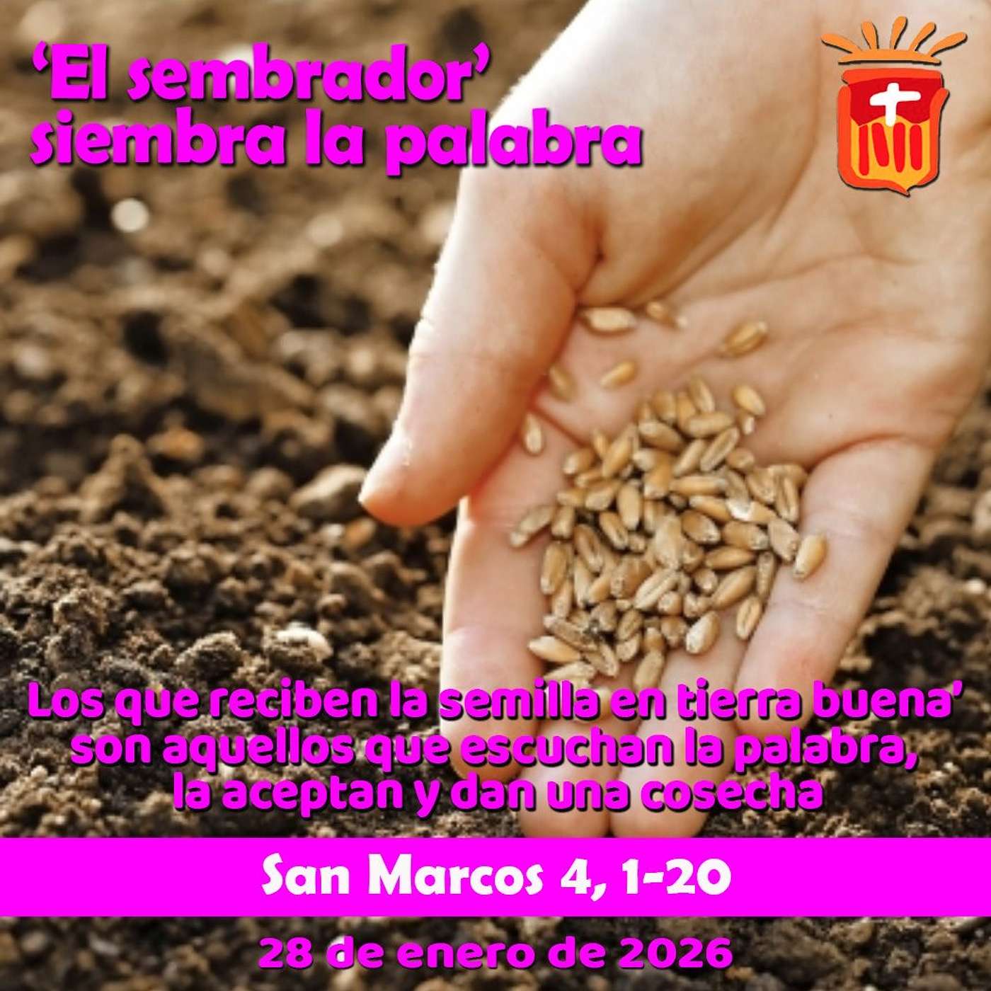 2026-01-28 San Marcos 4, 1-20: Miércoles III Ordinario