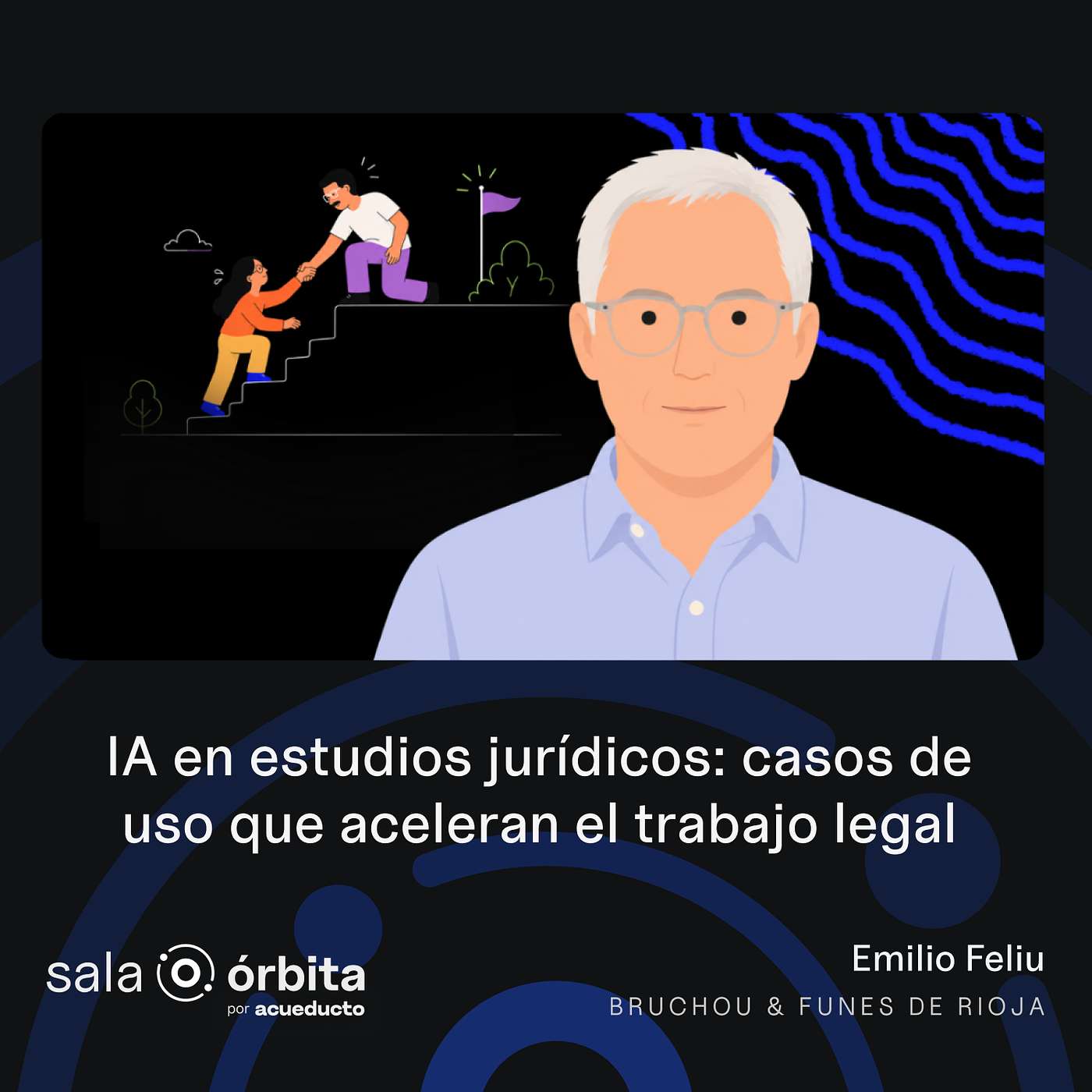 E35: IA en estudios jurídicos: casos de uso que aceleran el trabajo legal, Emilio Feliu - Bruchou & Funes de Rioja episode artwork