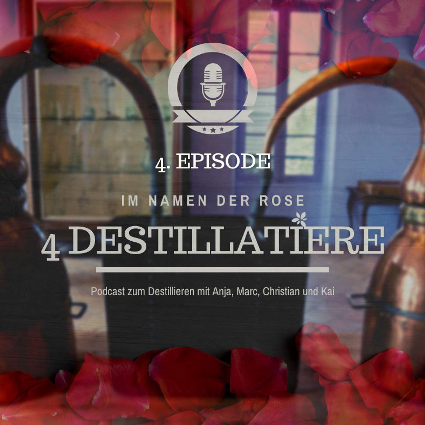 4 Destillatiere - der Destillations-Podcast
