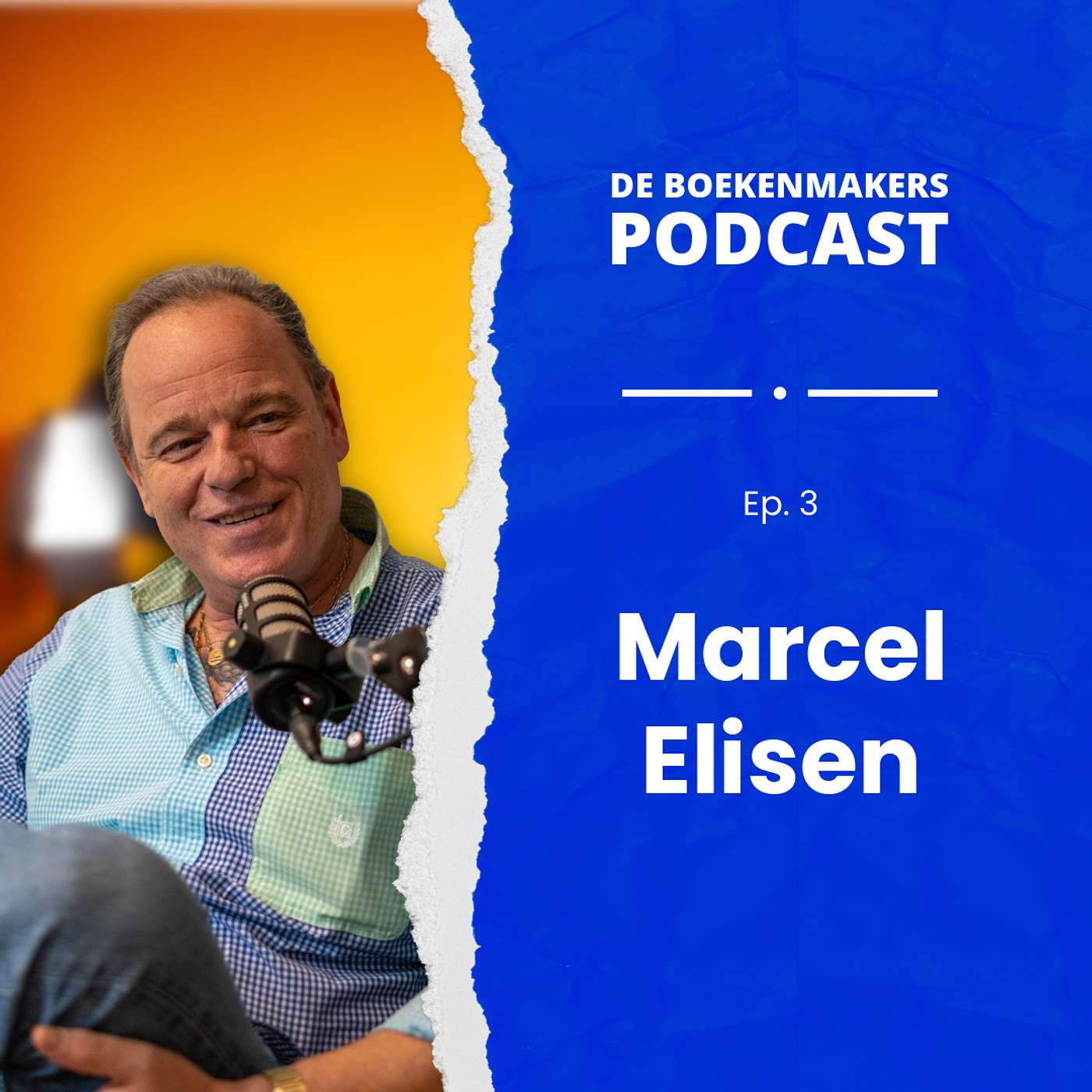 De Boekenmakers Podcast #3 - Marcel Elisen episode artwork
