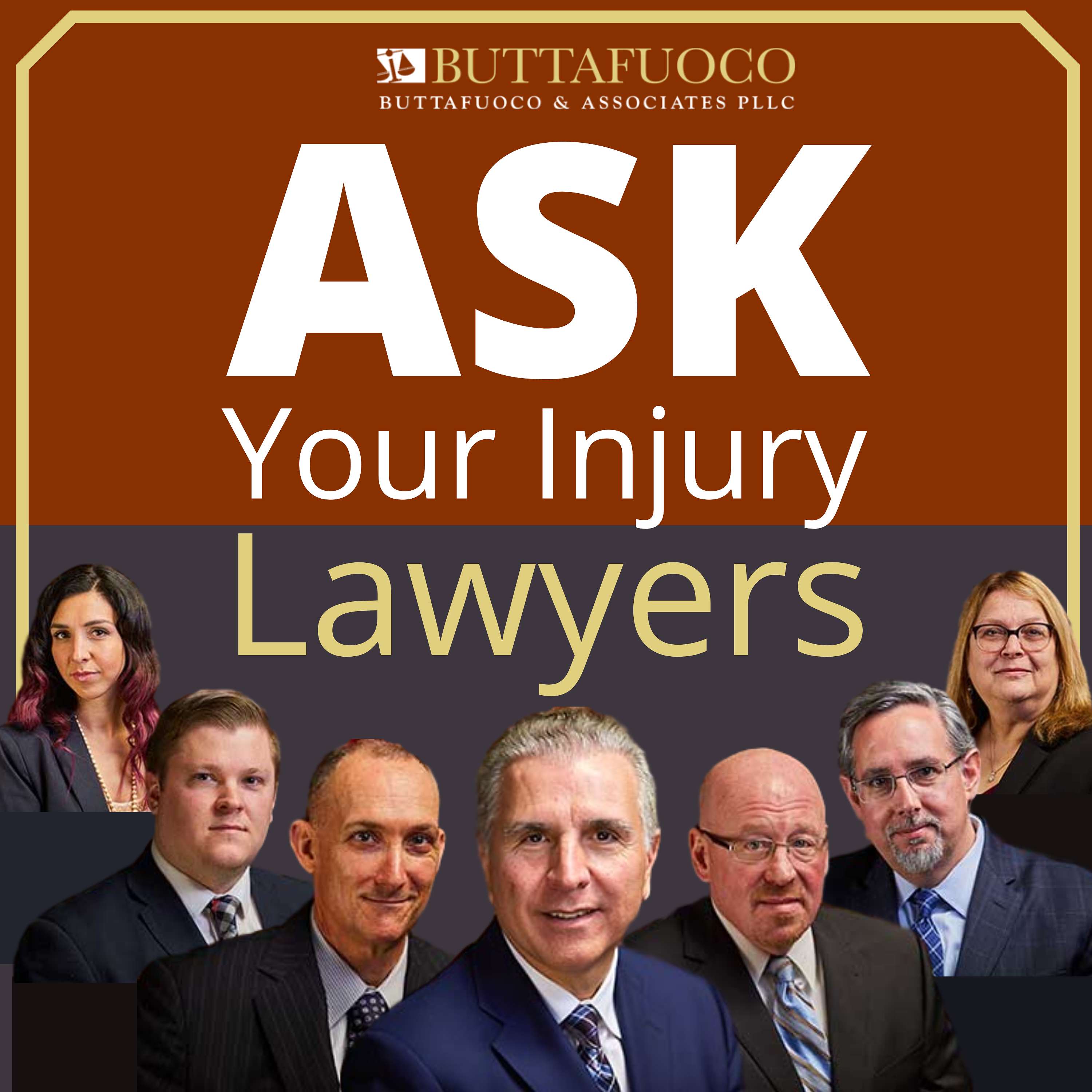 ASK YOUR INJURY LAWYERS podcast artwork