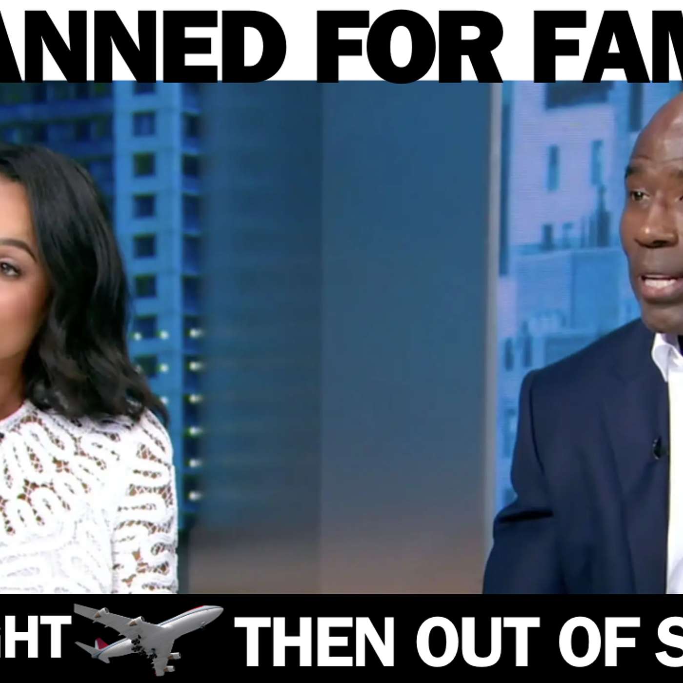 EX-NFL Player TERRELL DAVIS NO FLY BAN LIFTED From UNITED AIRLINES) (G.S.Q.H.) Let's Talk About It! episode artwork