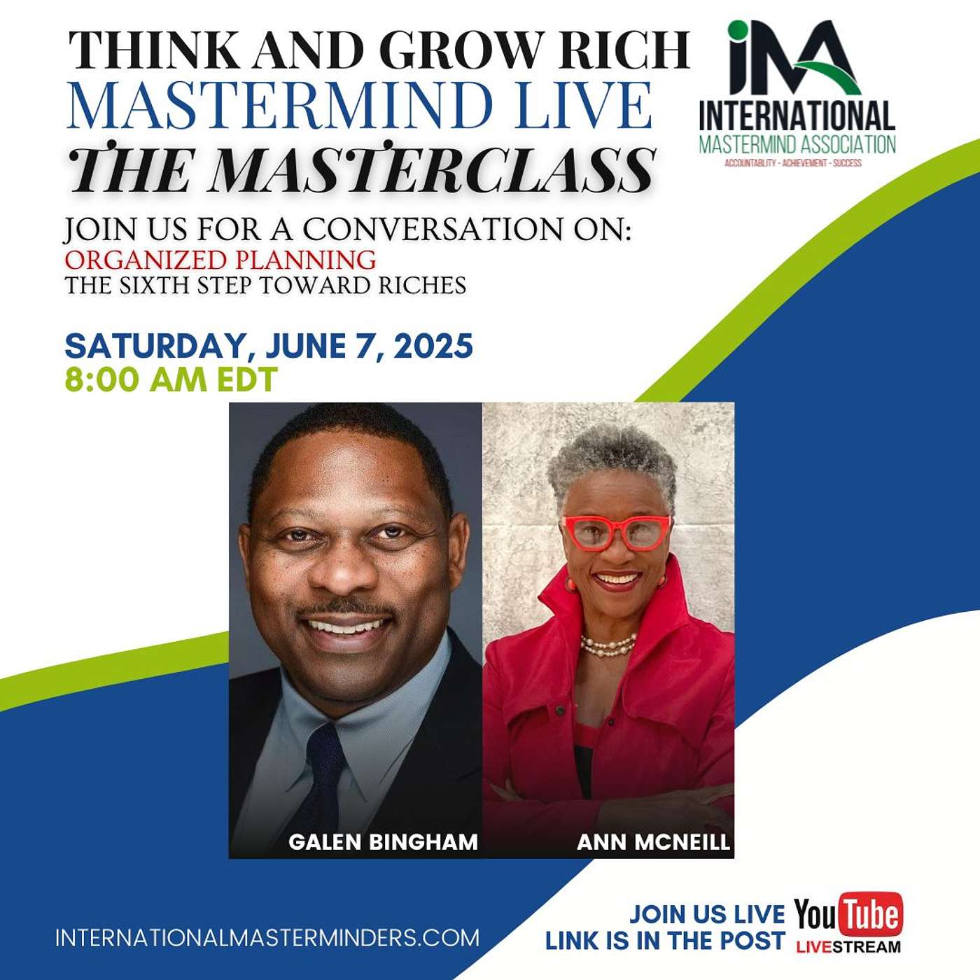 IMA Think & Grow Rich Saturday Show MASTERCLASS 06.7.2025 episode artwork