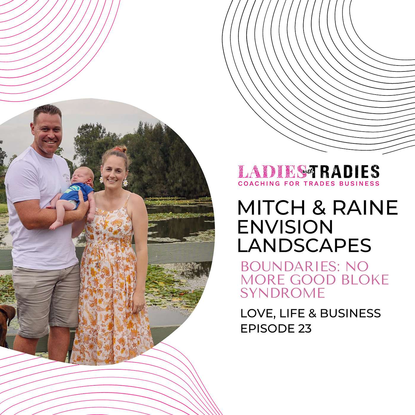 MITCH & RAINE - ENVISION LANDSCAPES: No more 'Good Bloke Syndrome': How to set boundaries episode artwork