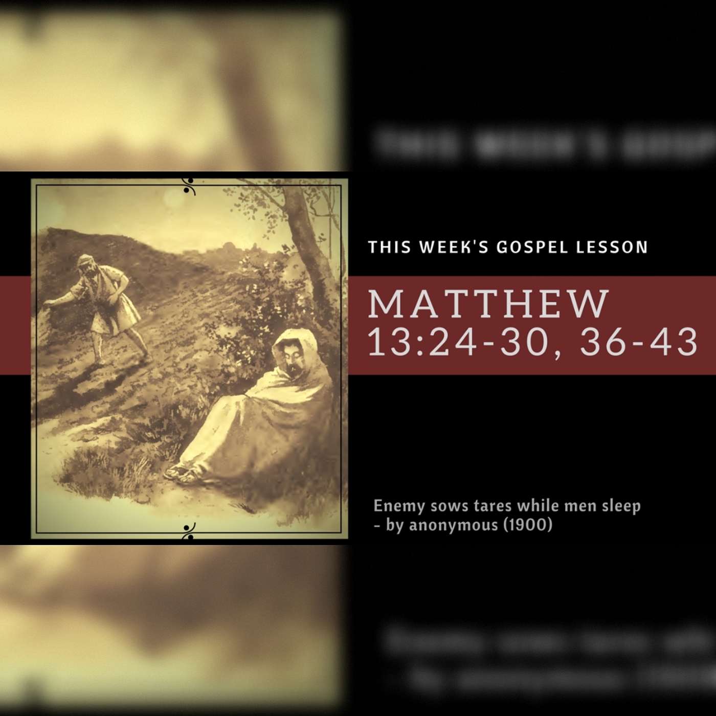 God's Still Working On Me: Amazing Grace in an Imperfect World - Mother Nan Doerr's Sermon for the Eighth Sunday After Pentecost episode artwork