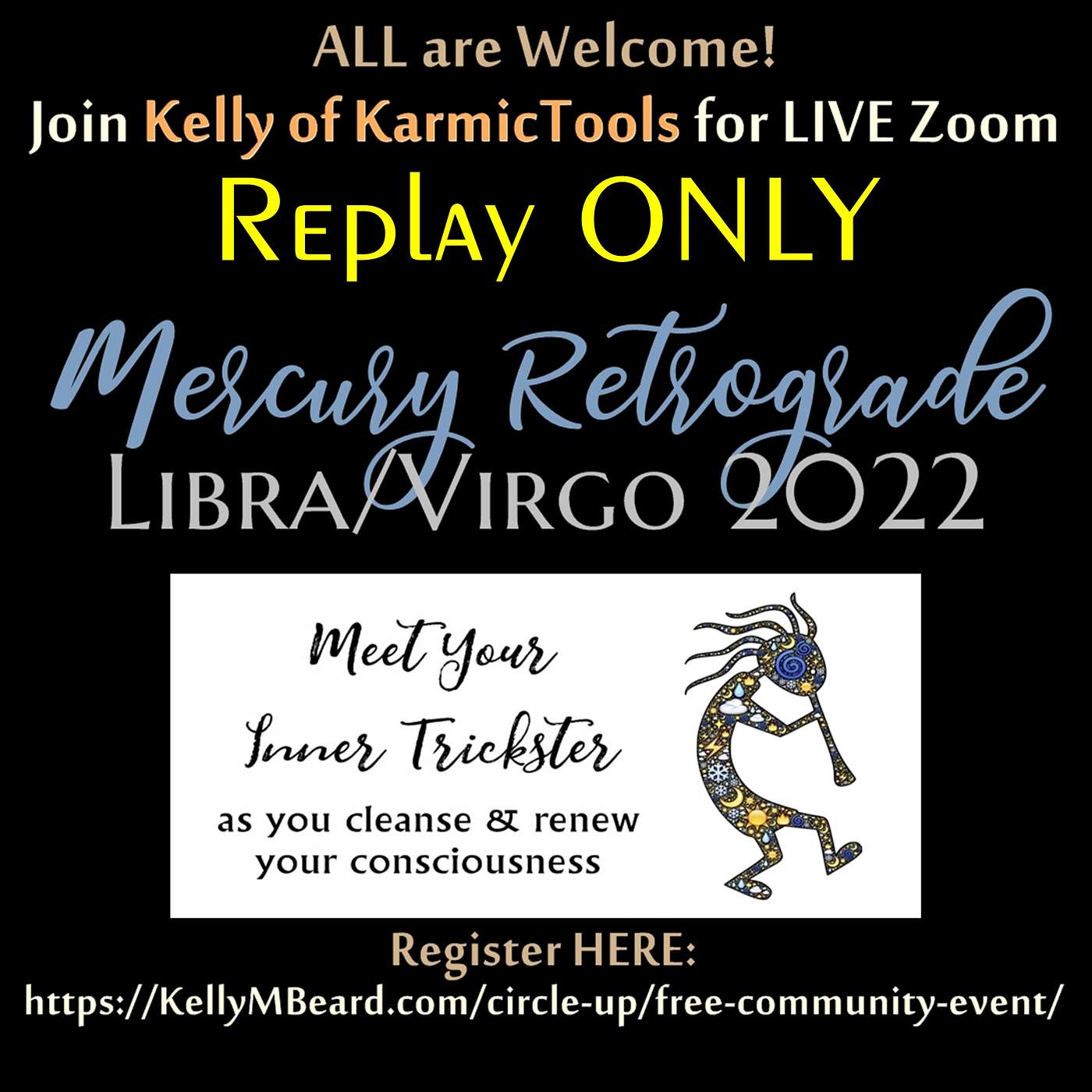 Special Mercury Retro in LIBRA/VIRGO - REPLAY Only