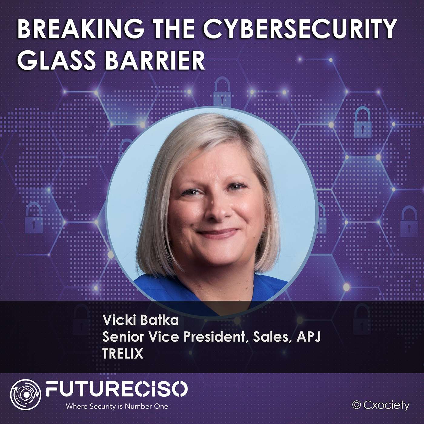 PodChats for FutureCISO: Breaking the cybersecurity glass barrier episode artwork