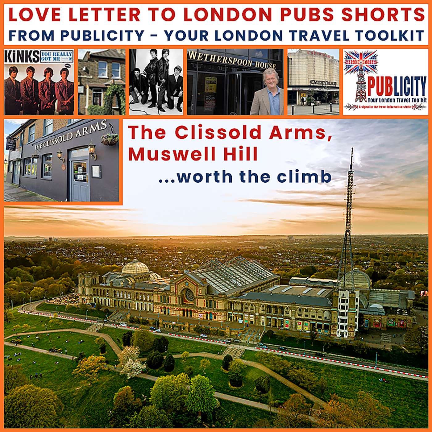 The Kinks' Muswell Hill — The Clissold Arms Pub Walk episode artwork