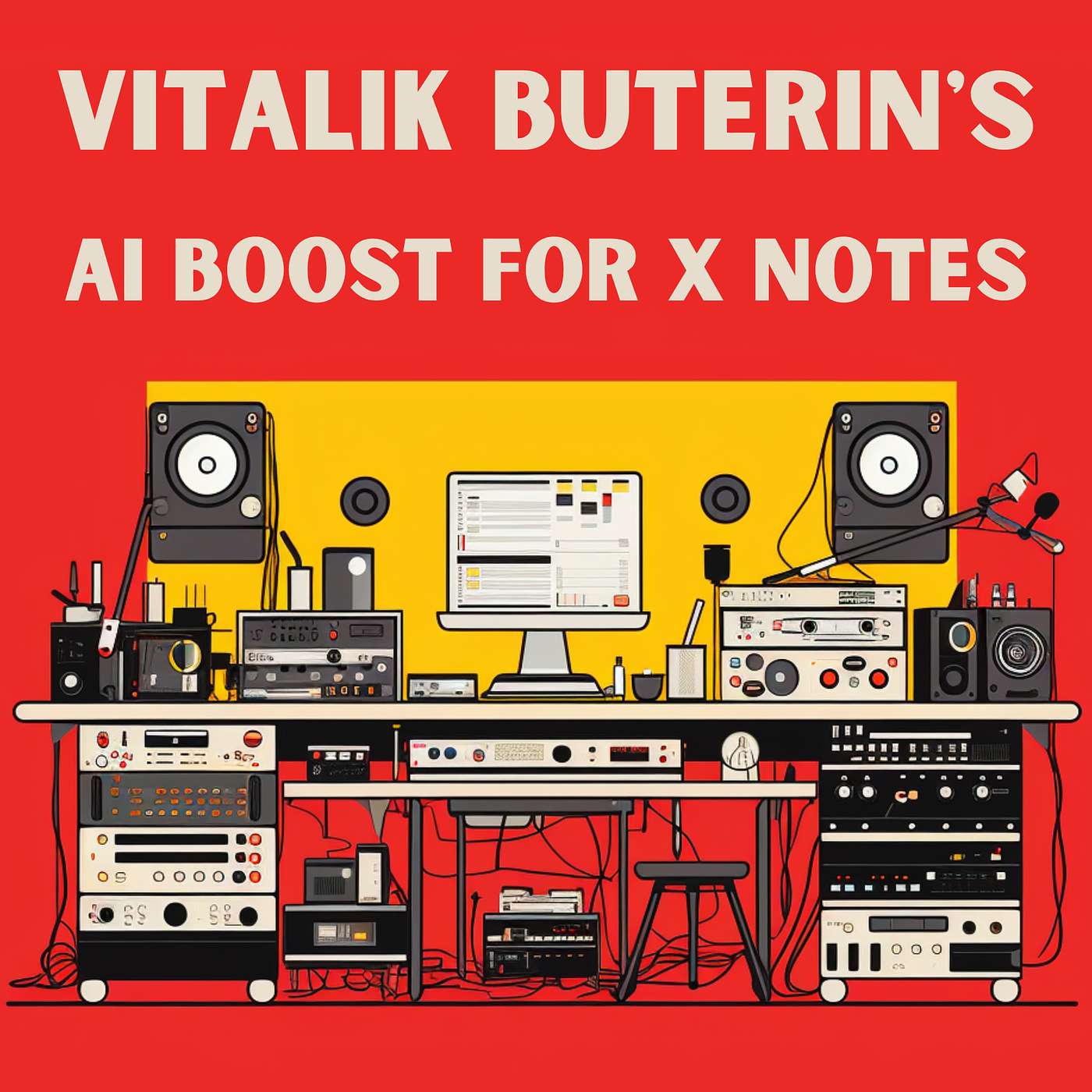 cover of episode Vitalik Buterin's AI Boost for X Notes