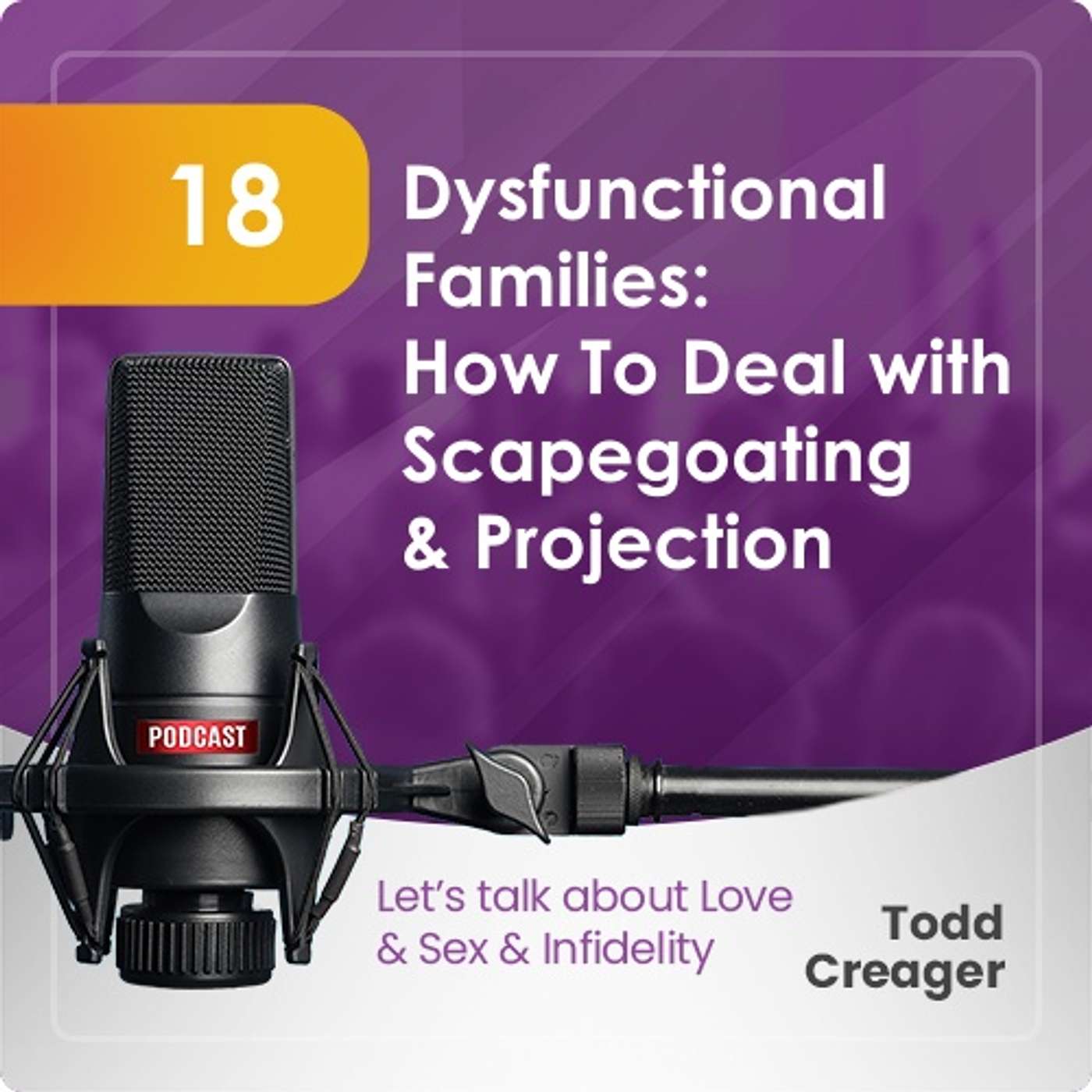 Episode #18: Dysfunctional Families - How To Deal with Scapegoating & Projection episode artwork