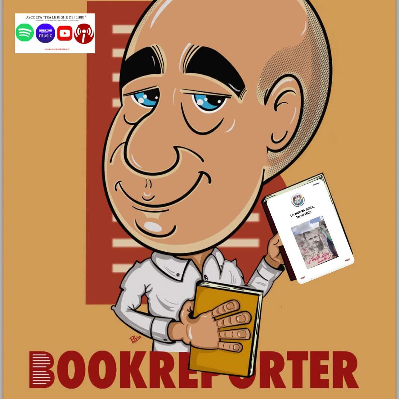 La nuova Siria, intervista ad Antonio Albanese sul libro pubblicato da AGC Communication episode artwork