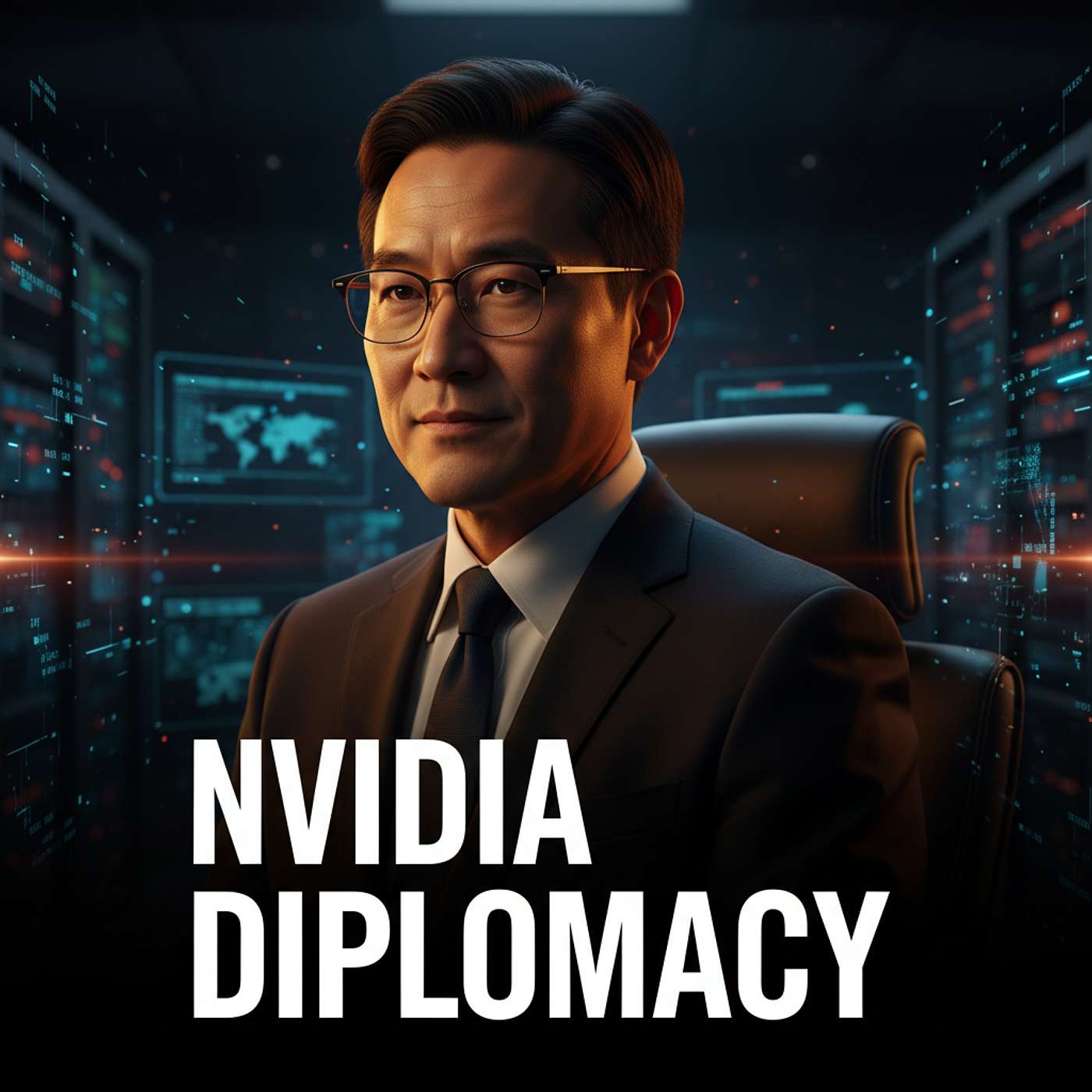 NVIDIA CEO Joins Trump on Air Force One: AI Chips Reshape Geopolitics episode artwork