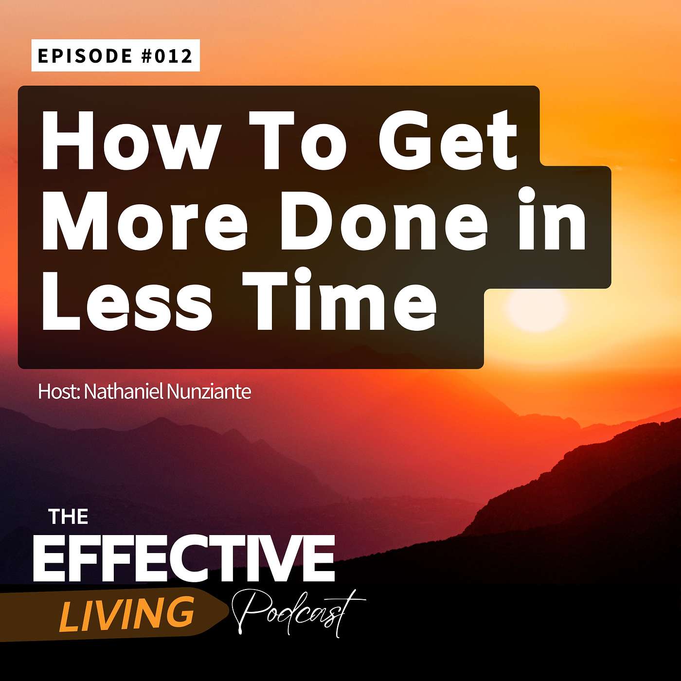 Get More Done in Less Time