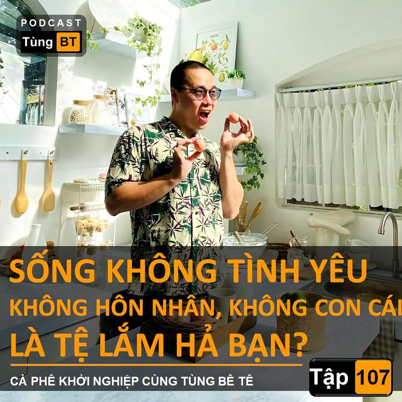 # - 107 Sống không tình yêu, không hôn nhân, không con cái, là tệ lắm hả bạn? episode artwork