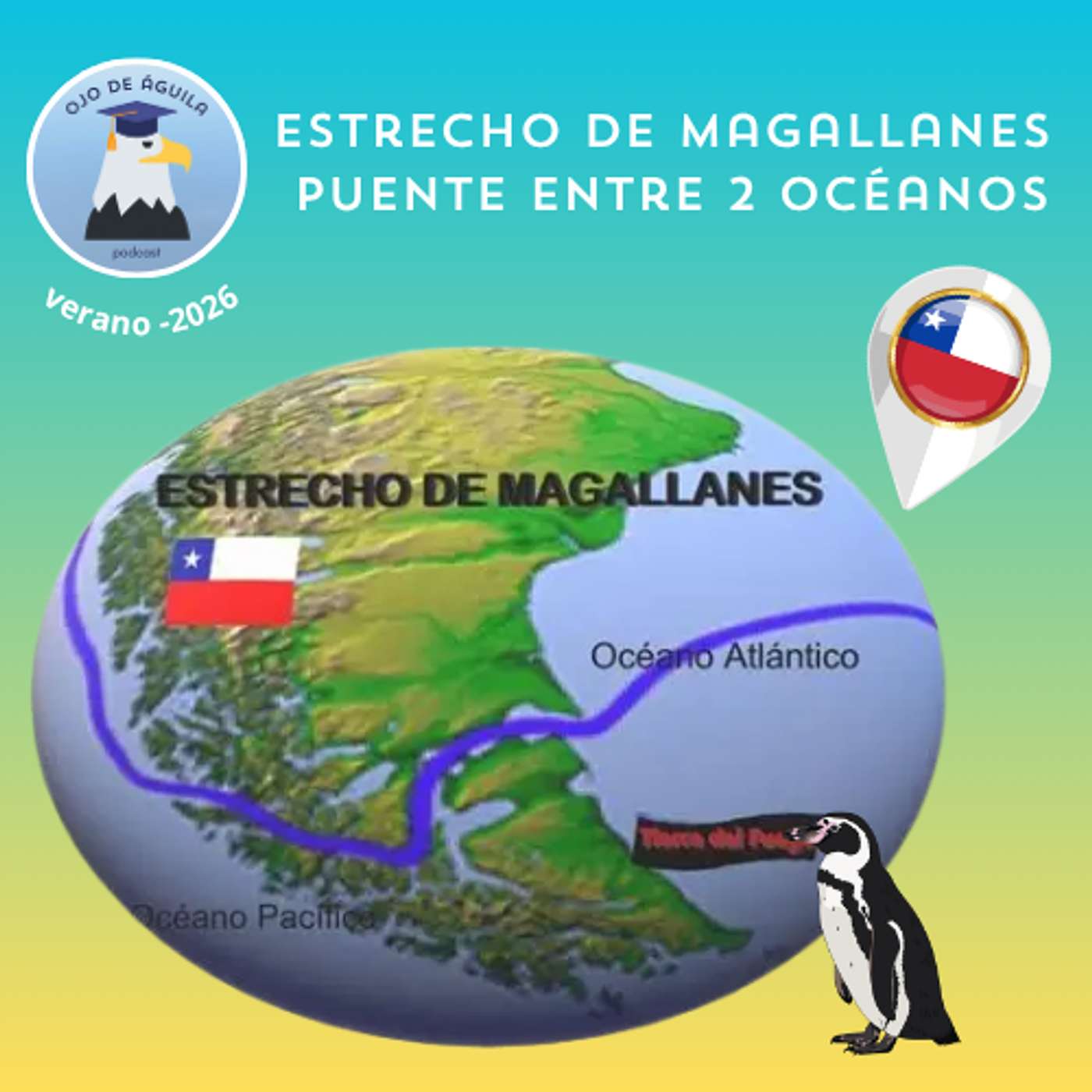 Ojo de Águila Cap 87- Estrecho de Magallanes, puente entre 2 océanos