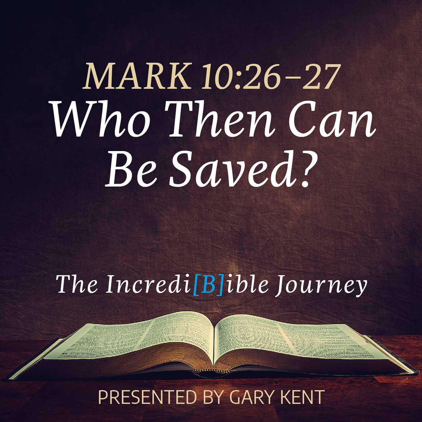 Journey through the Book of Mark