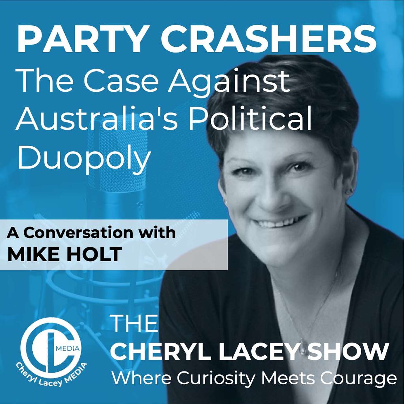 Cheryl and Mike discuss politics episode artwork