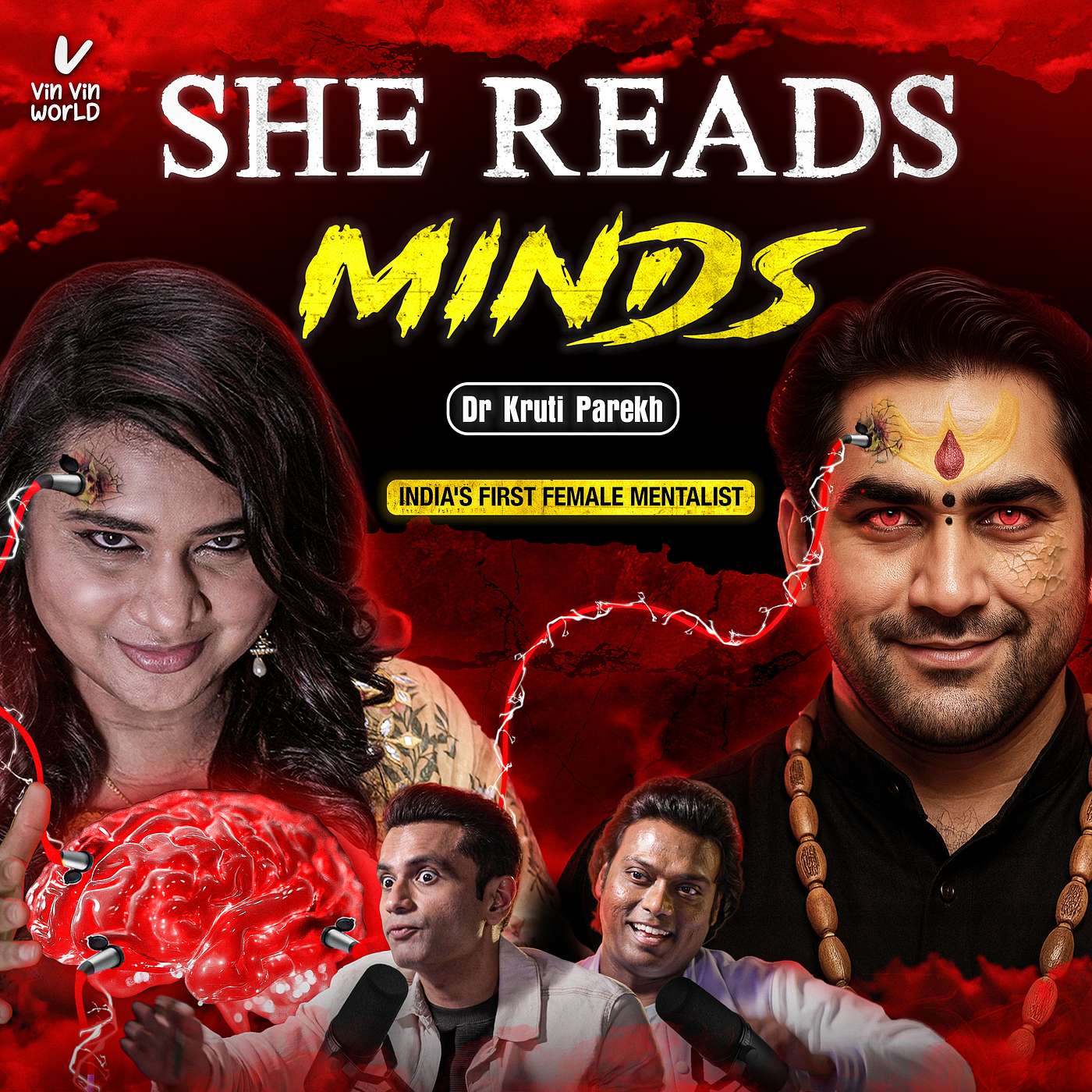 Ep 35: Mind Reading SECRETS -India's 1st Female Mentalist, ft Dr Kruti Parekh #magic #podcast #fun