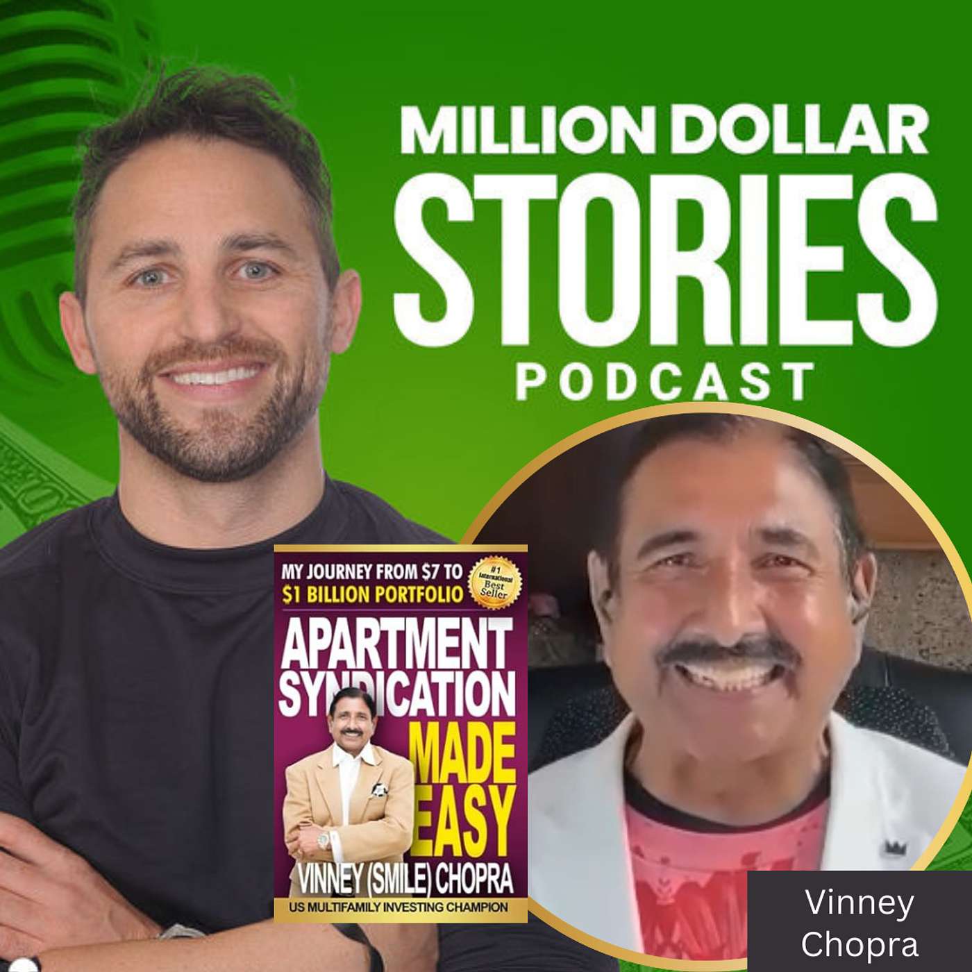 #146 - Vinney Chopra (Apartment Syndication Made Easy: A Step by Step Guide) episode artwork
