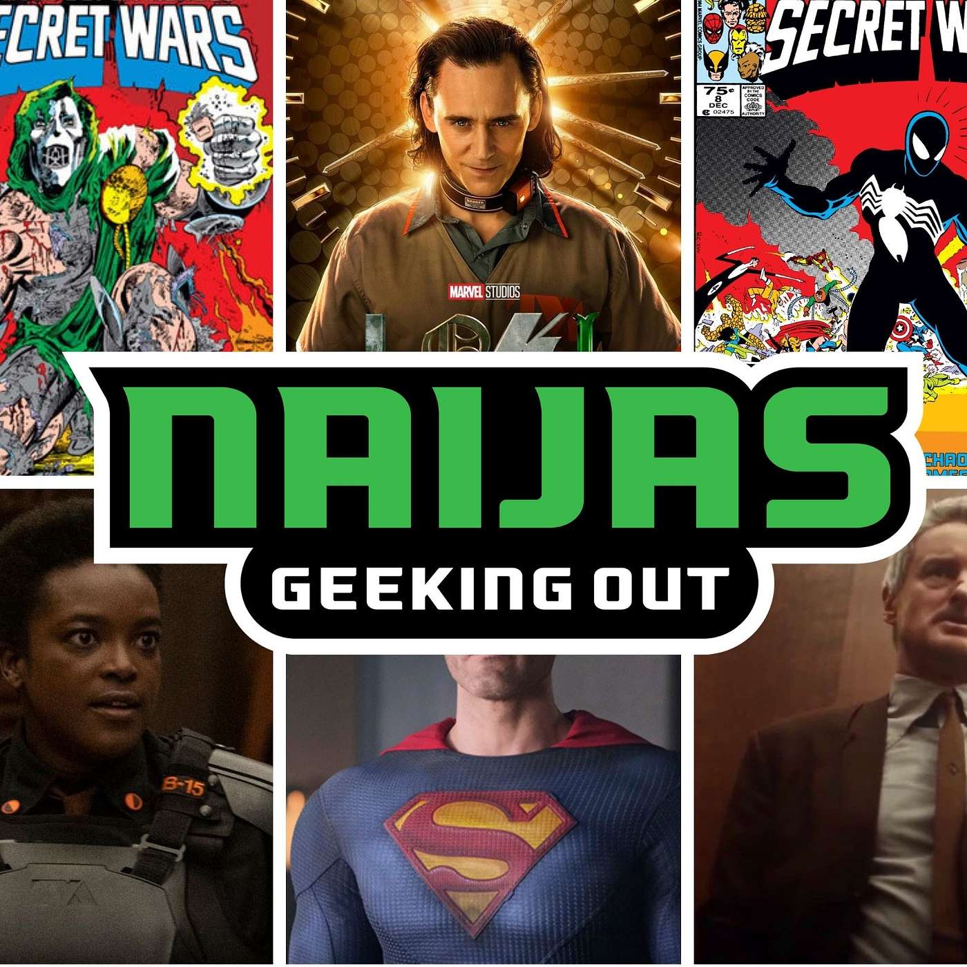 032 - Loki S01E01, Superman & Lois S01E09 and Secret Wars 1984