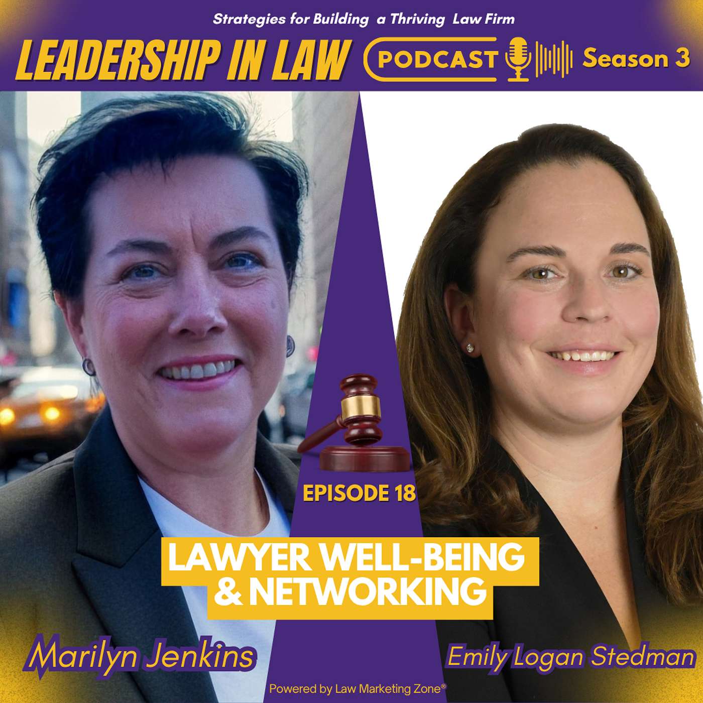 S03E118 Lawyer Well-Being & Networking with Emily Logan Stedman S03E118 Lawyer Well-Being & Networking with Emily Logan Stedman