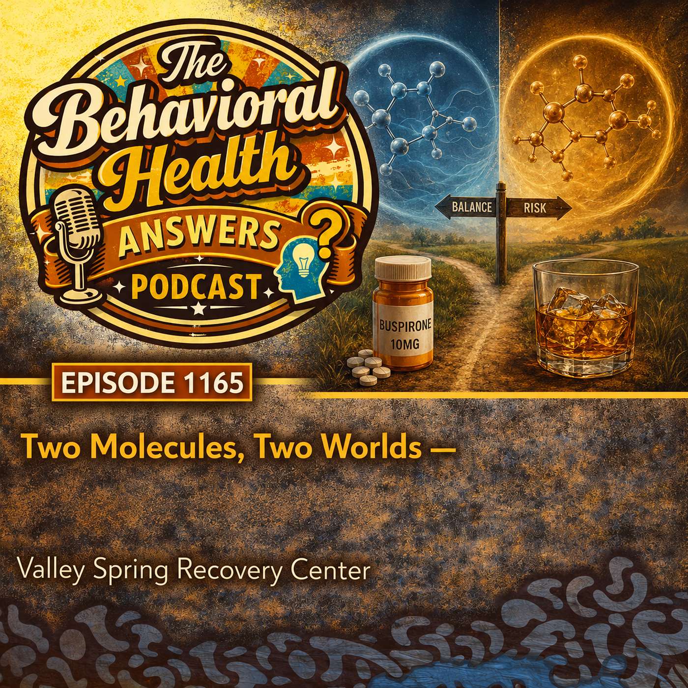 Episode 1165: Two Molecules, Two Worlds | Valley Spring Recovery Center episode artwork