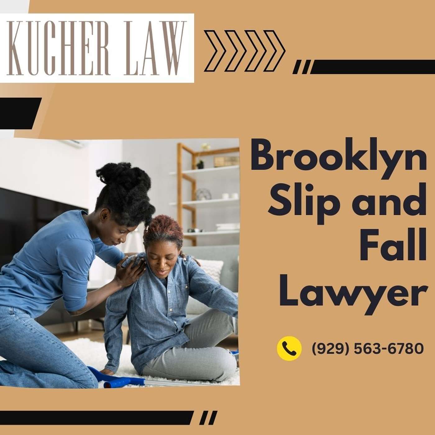 Brooklyn slip and fall lawyer - Kucher Law Group Injury Attorney - (929) 563-6780 episode artwork