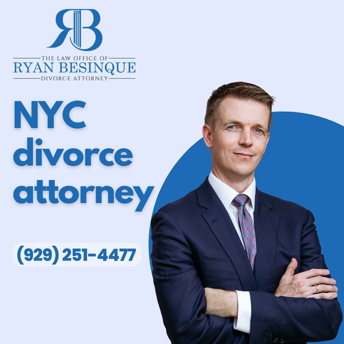 NYC divorce attorney - The Law Office of Ryan Besinque - (929) 251-4477 episode artwork