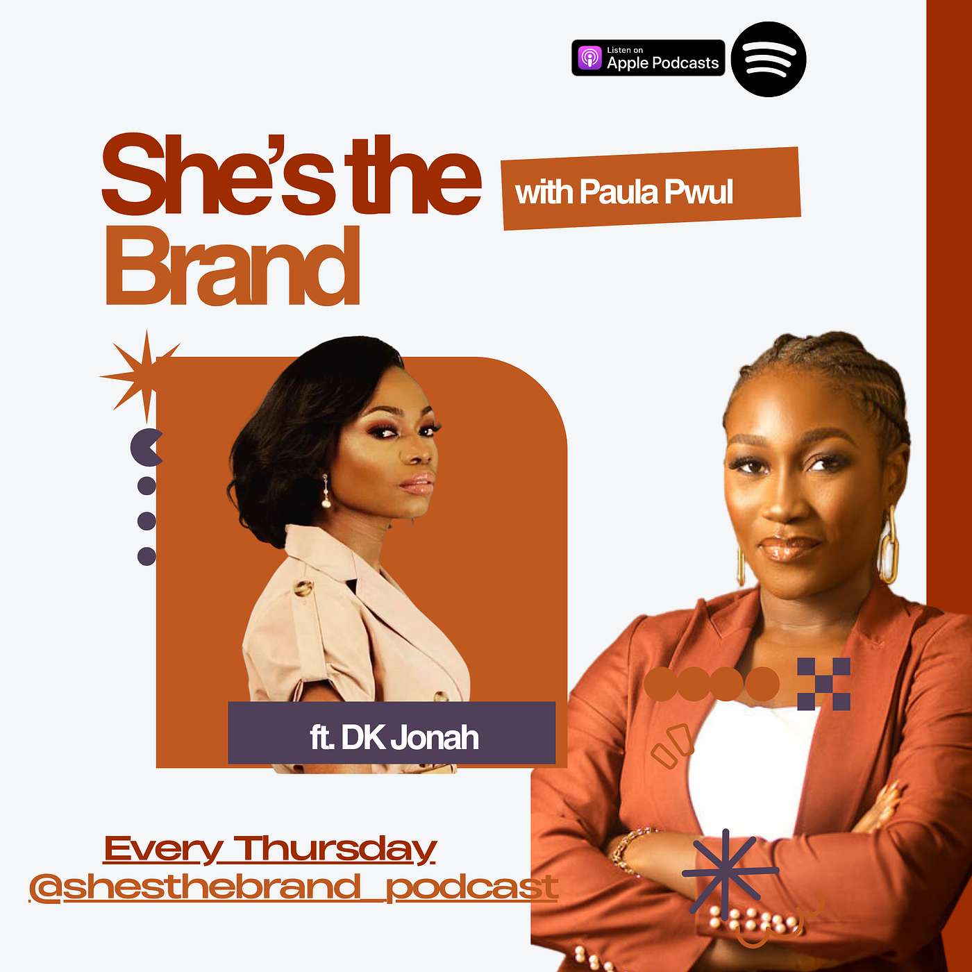 She\'s the brand