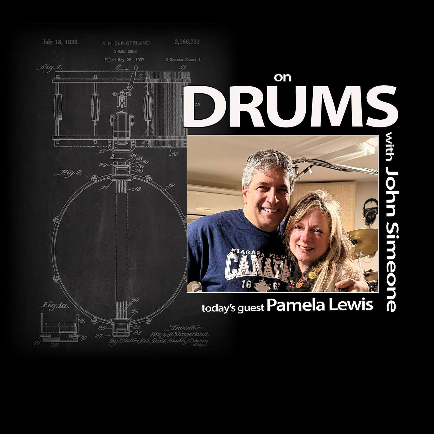 on DRUMS, with John Simeone