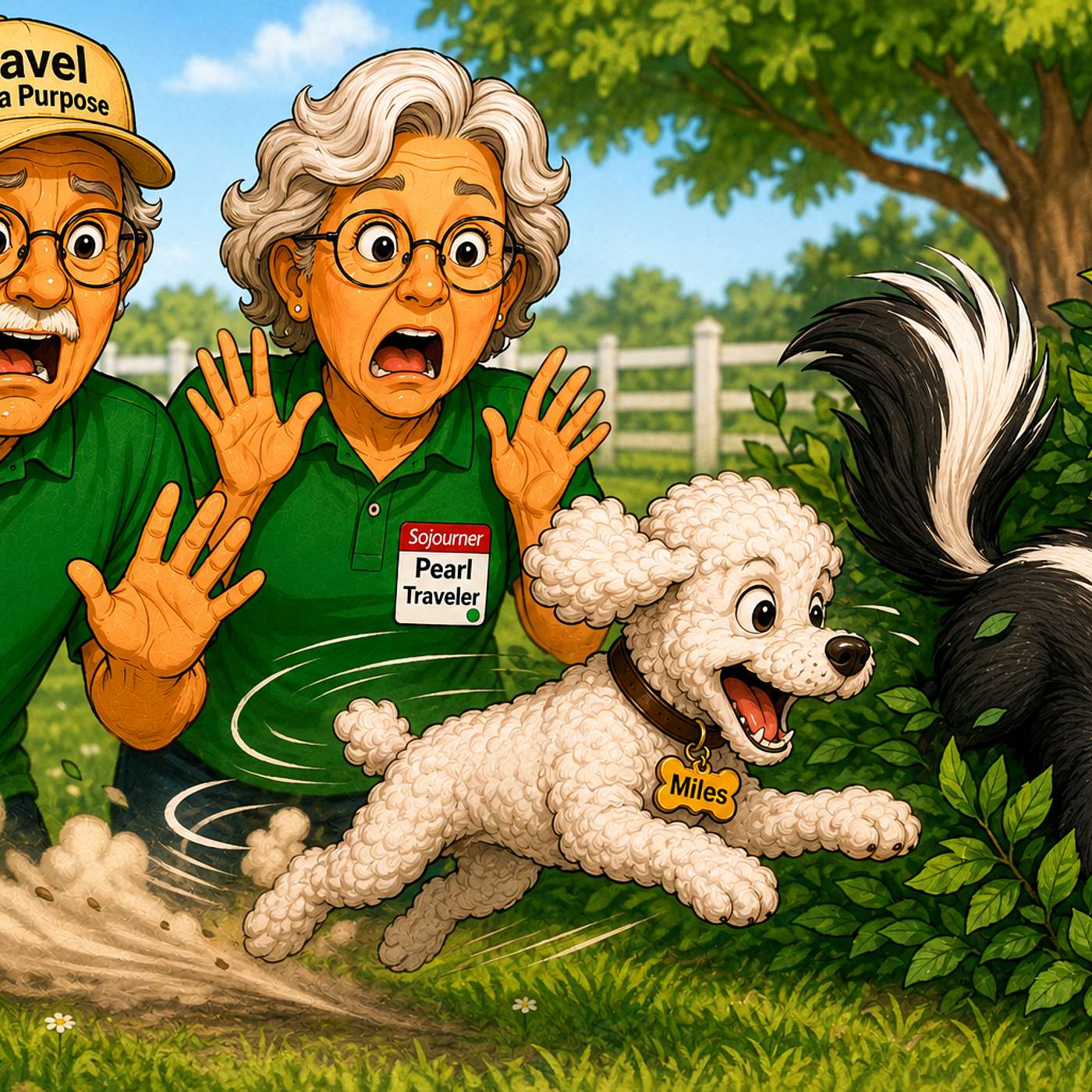 Miles and the Skunk episode artwork