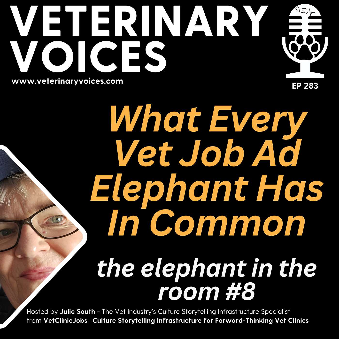 What Every "Vet Clinic Job Ad" Elephant Has In Common - ep 283