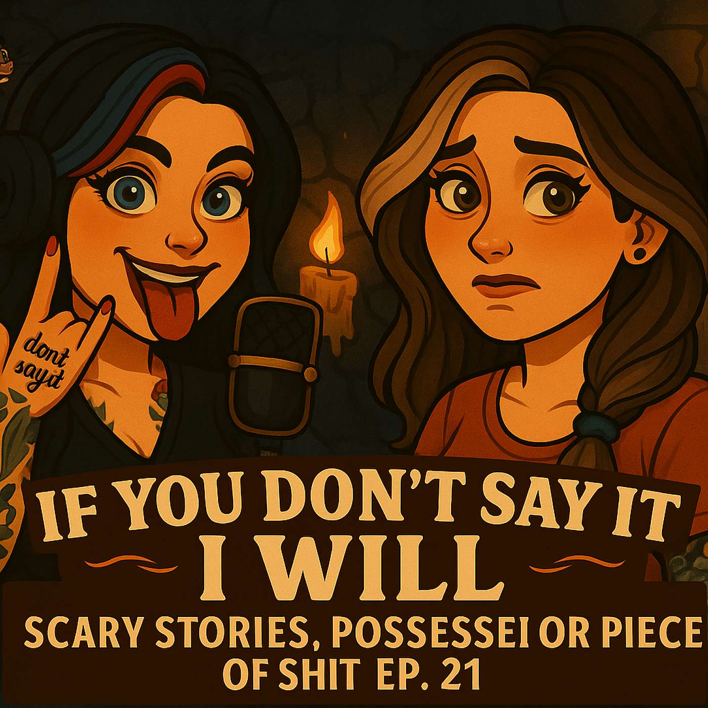 Scary Stories Gone Wrong + The Rat That Terrorized Our Studio | If You Don’t Say It, I Will Ep. 21 episode artwork