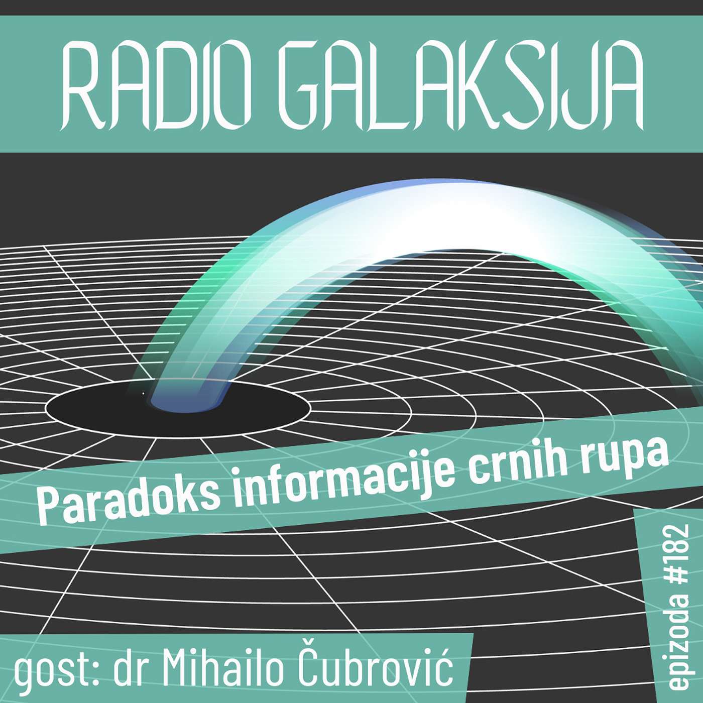 Radio Galaksija #182: Paradoks informacije crnih rupa (dr Mihailo Čubrović) [13-06-2023]