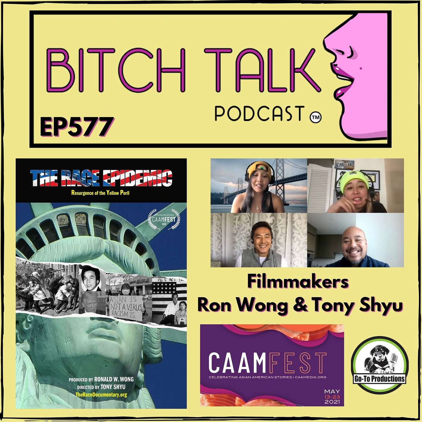 CAAMFest 2021 - The Race Epidemic with Filmmakers Tony Shyu and Ron Wong