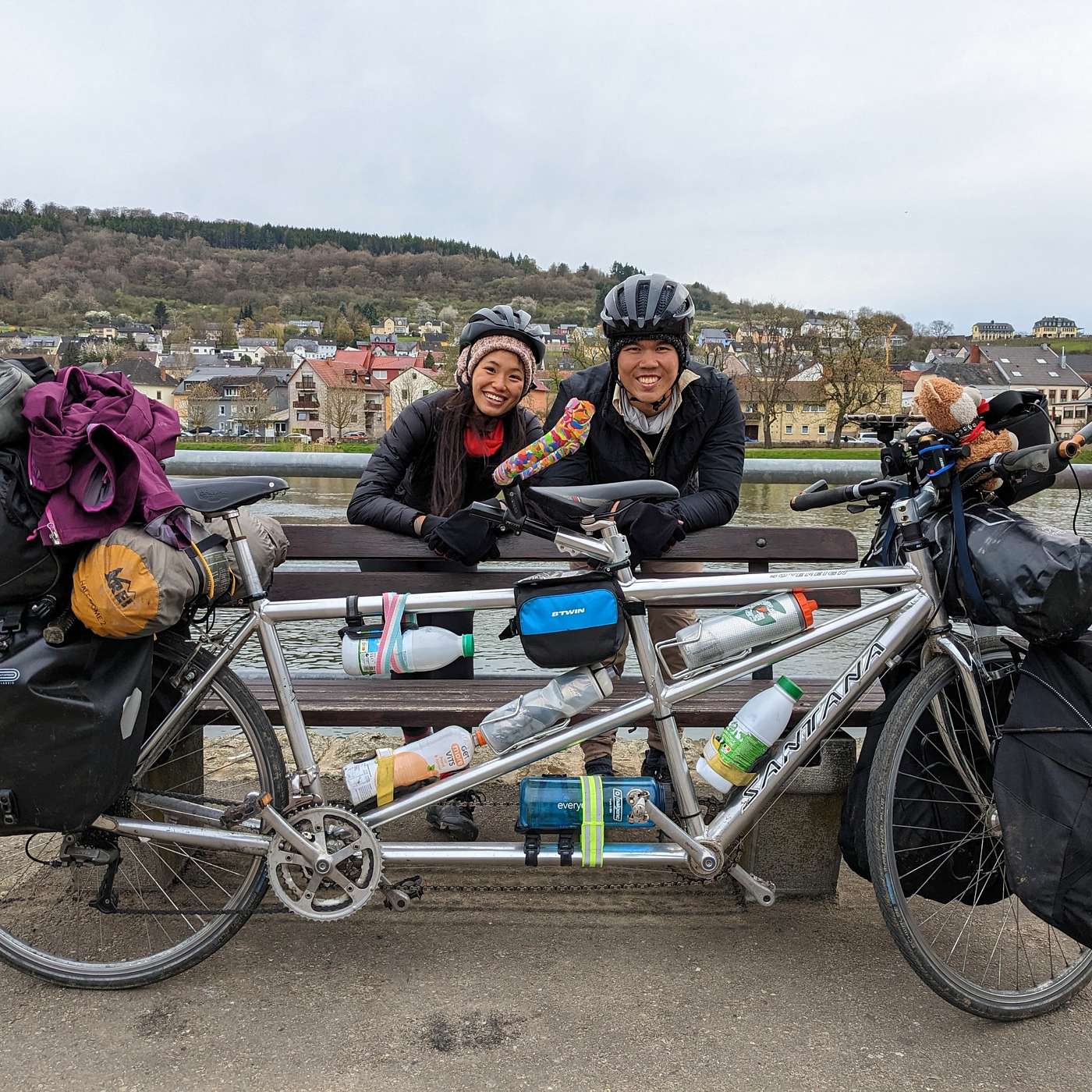 The Proper Paupers- Cycling Around the World on a Tandem Bicycle